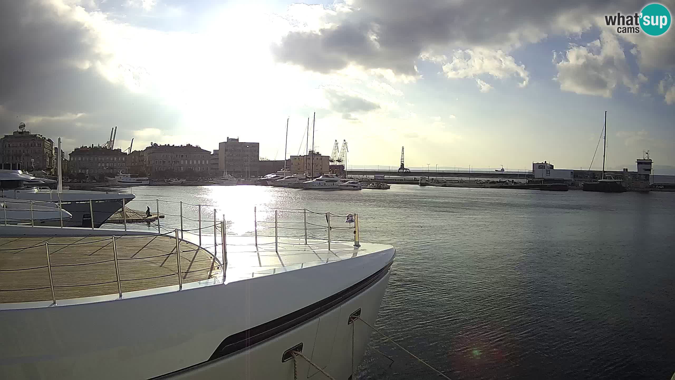 Reka – Botel Marina spletna kamera