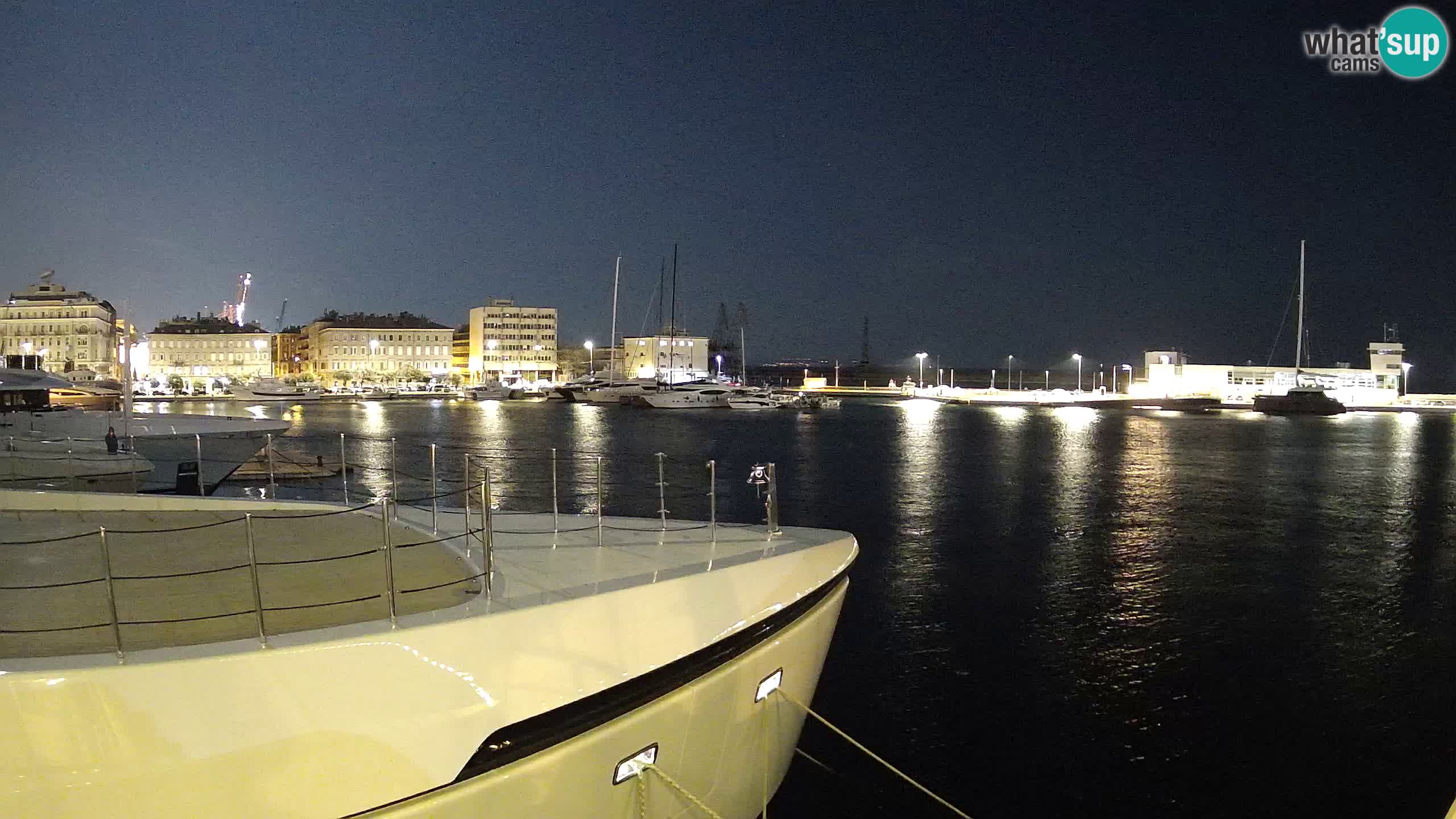 Reka – Botel Marina spletna kamera