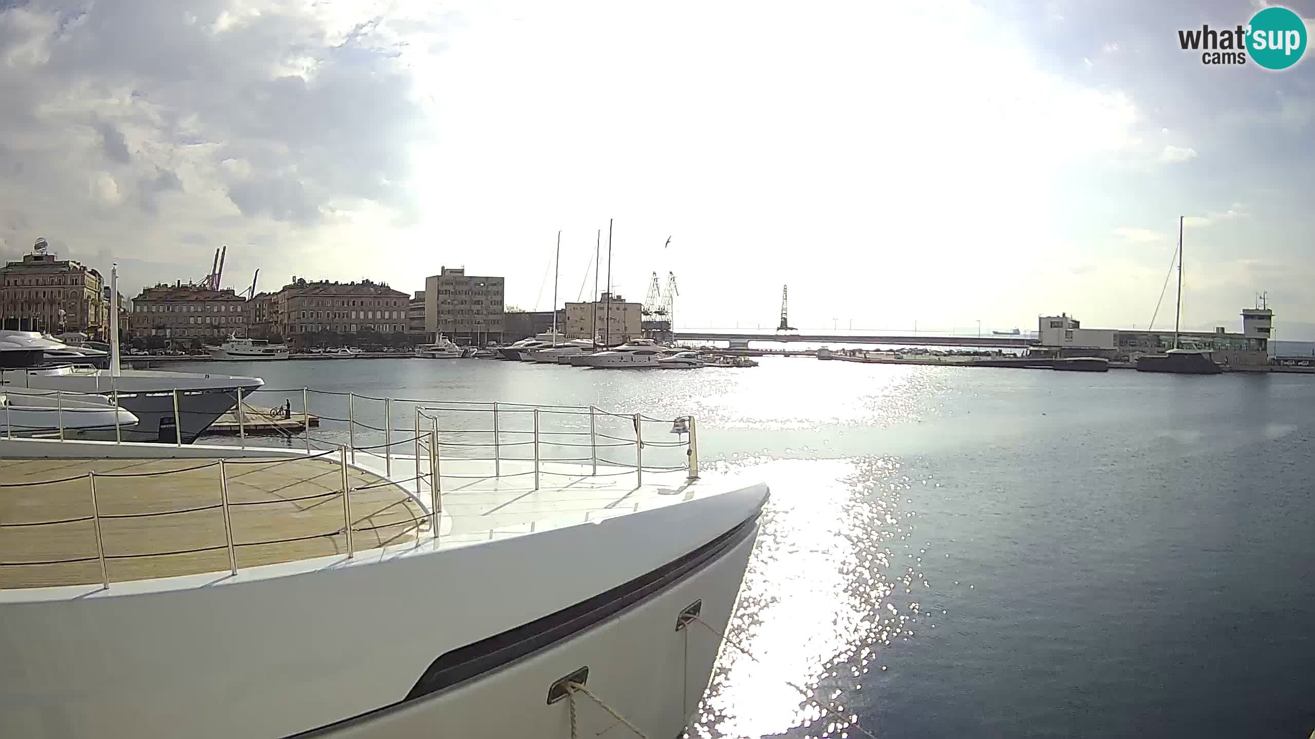 Reka – Botel Marina spletna kamera