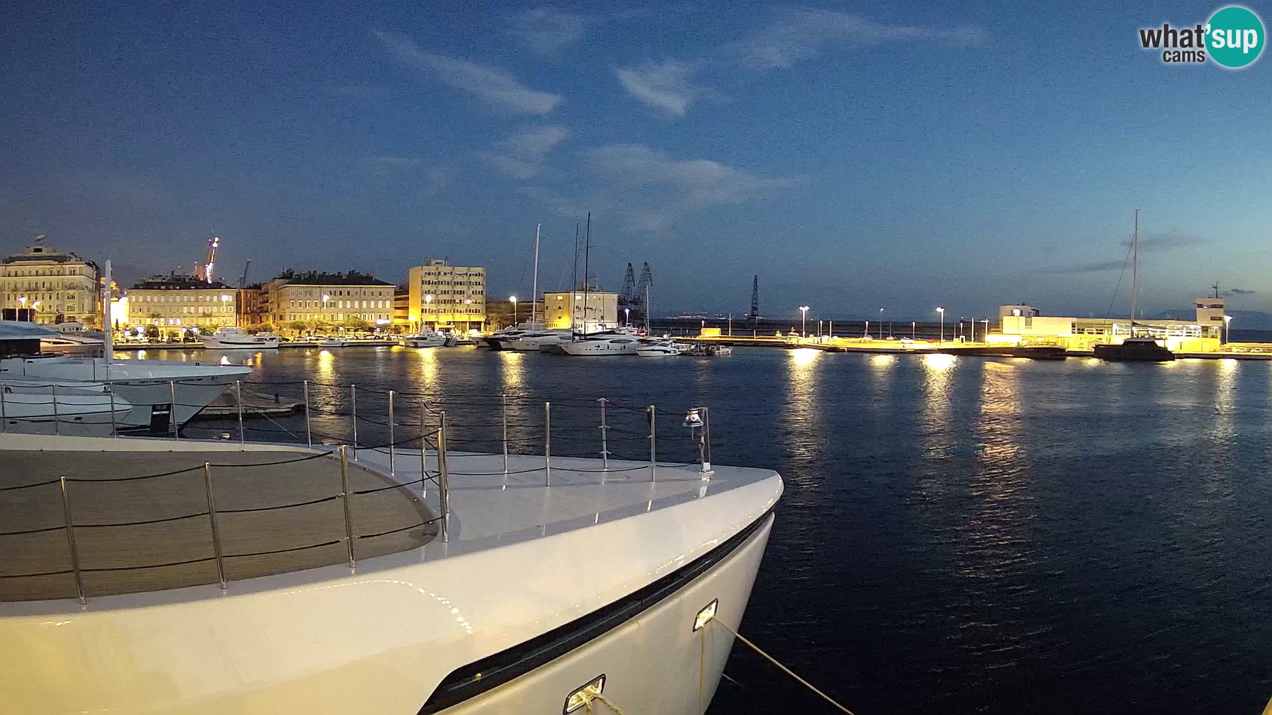 Rijeka – Botel Marina web kamera