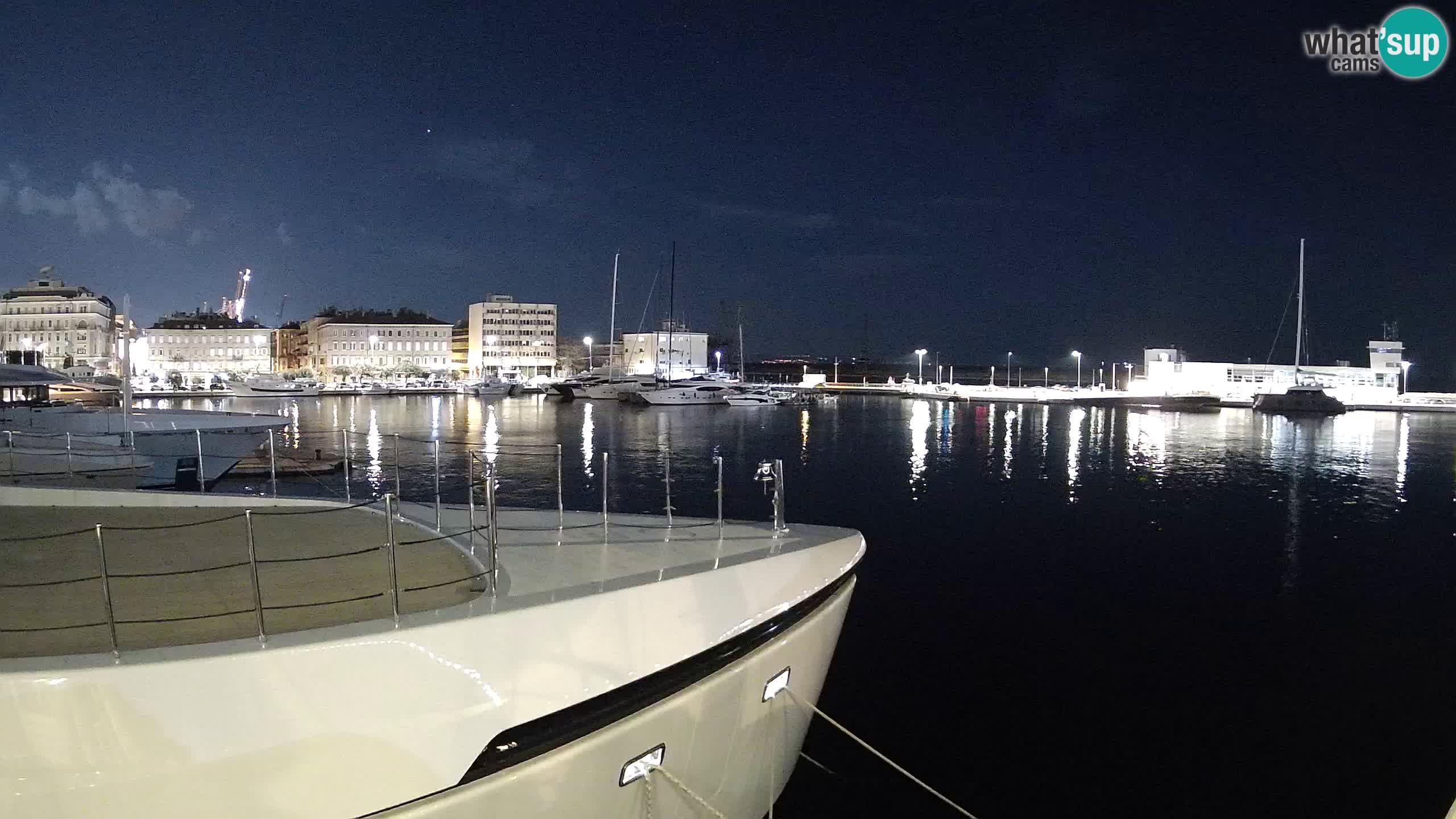 Rijeka – Botel Marina web kamera
