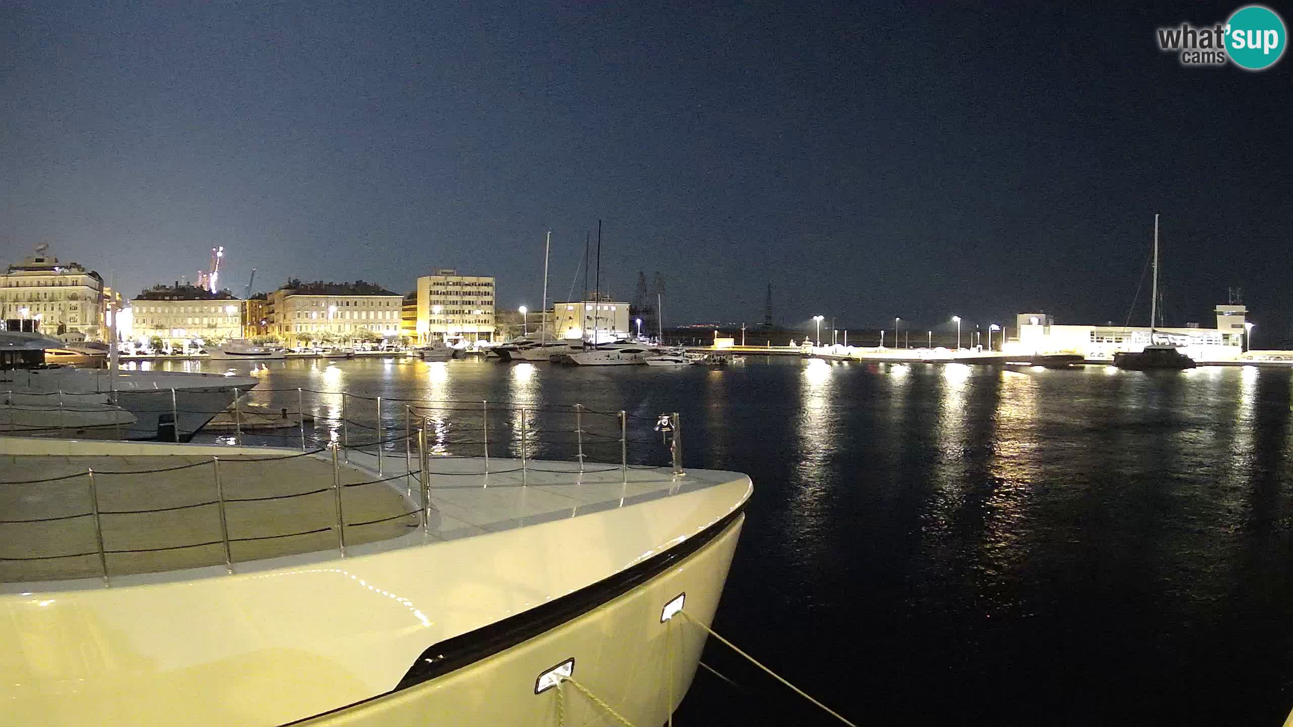 Rijeka – Botel Marina web kamera