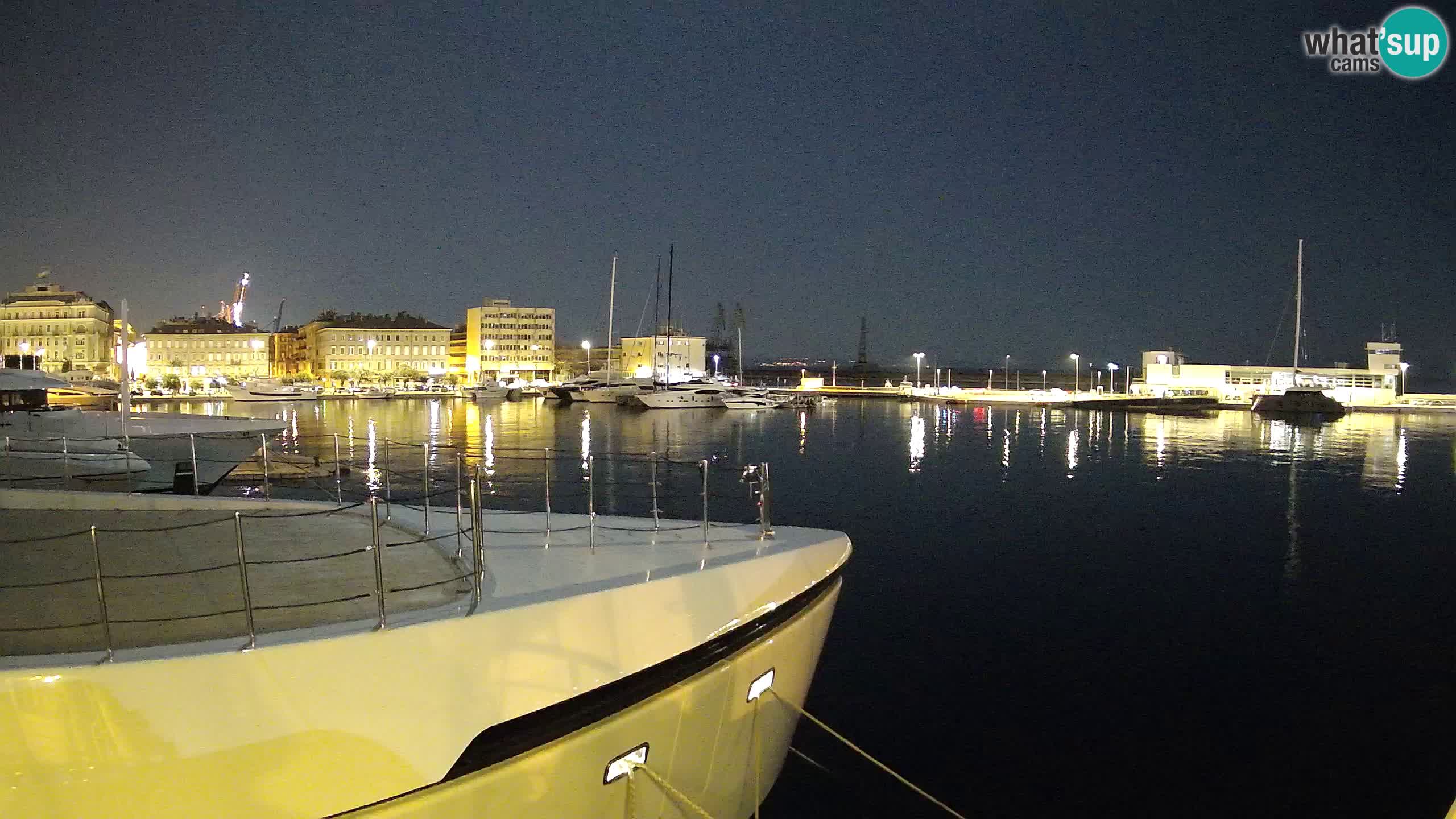 Rijeka – Botel Marina webcam en direct