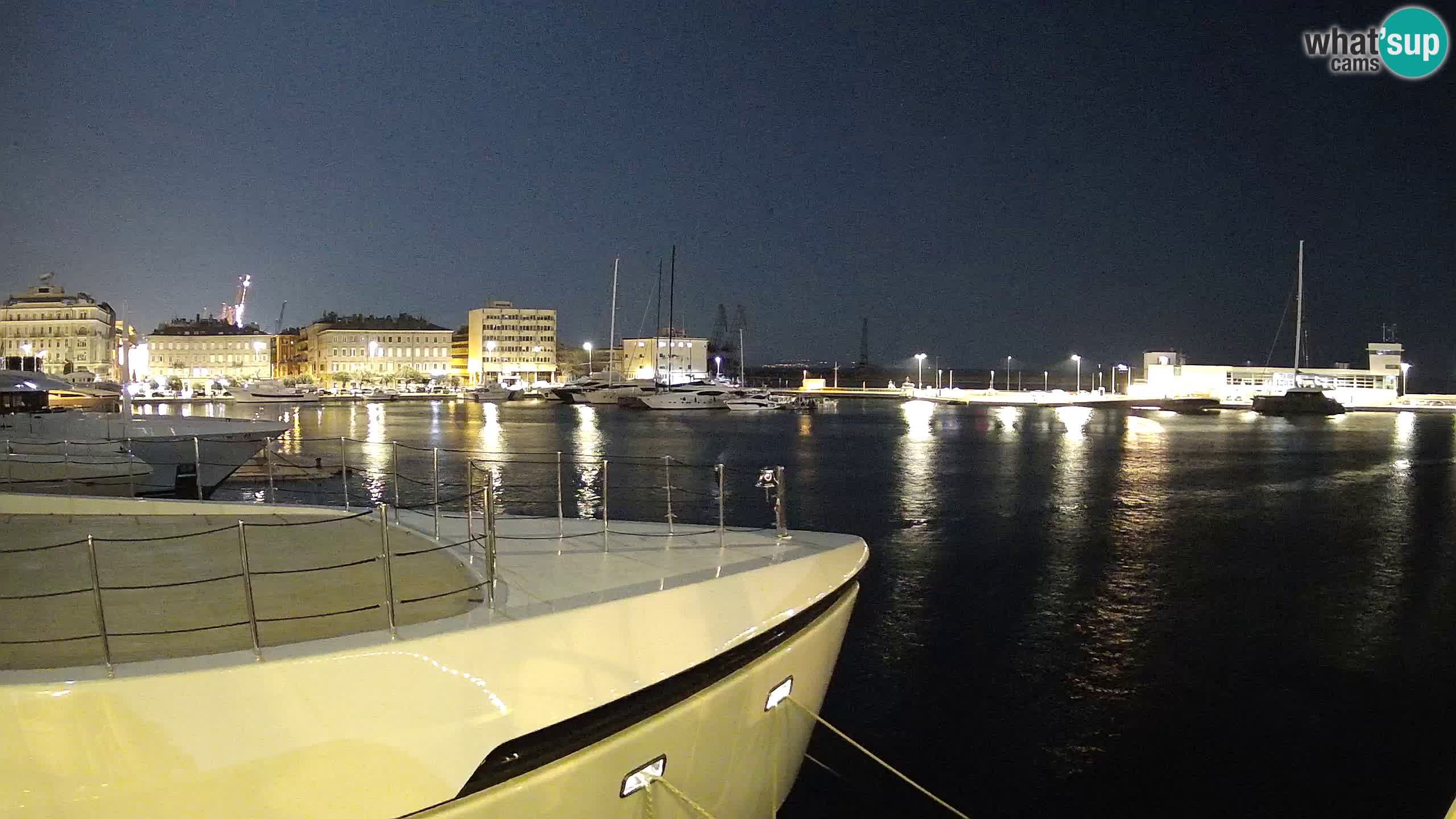 Reka – Botel Marina spletna kamera