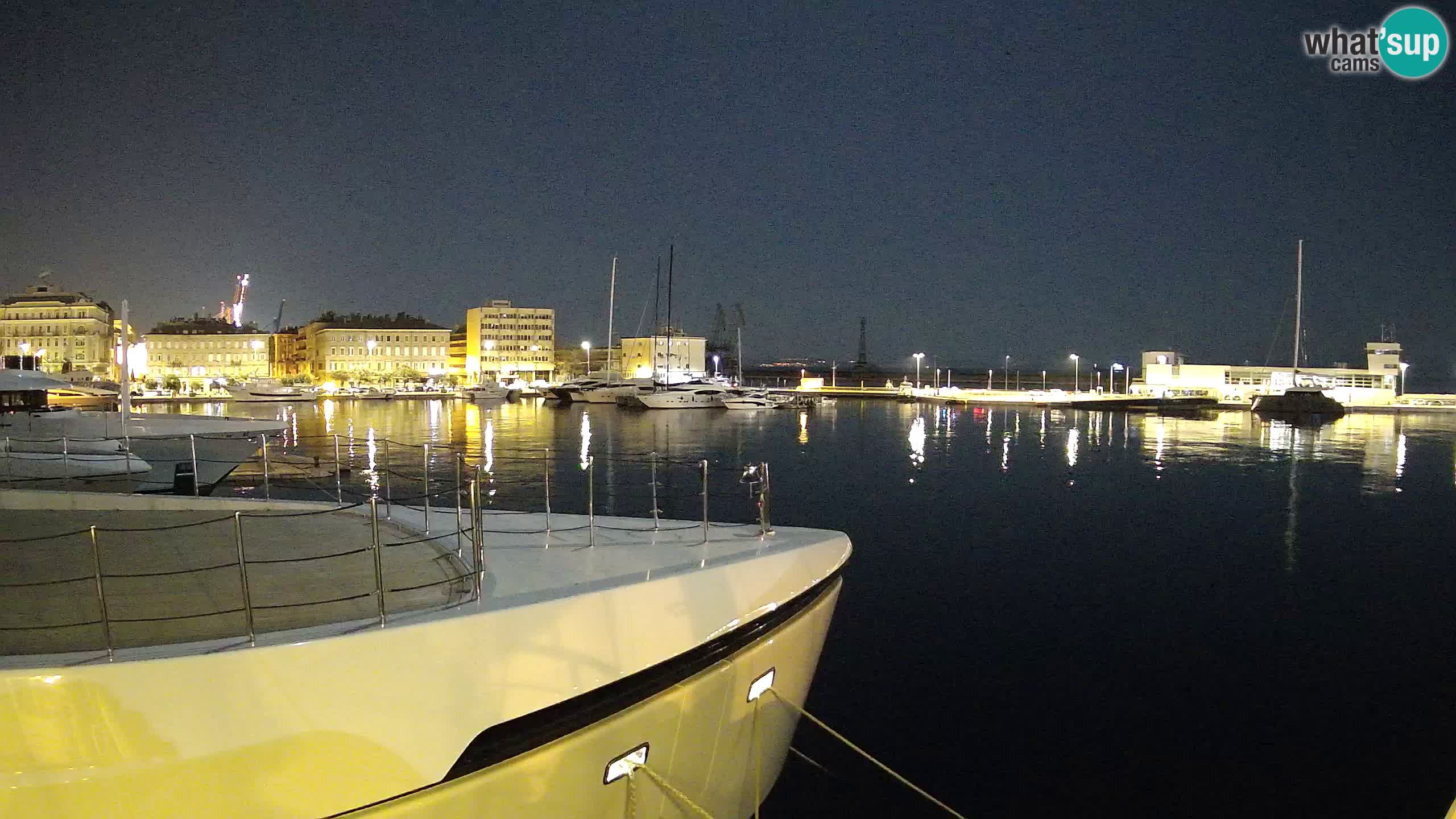 Reka – Botel Marina spletna kamera