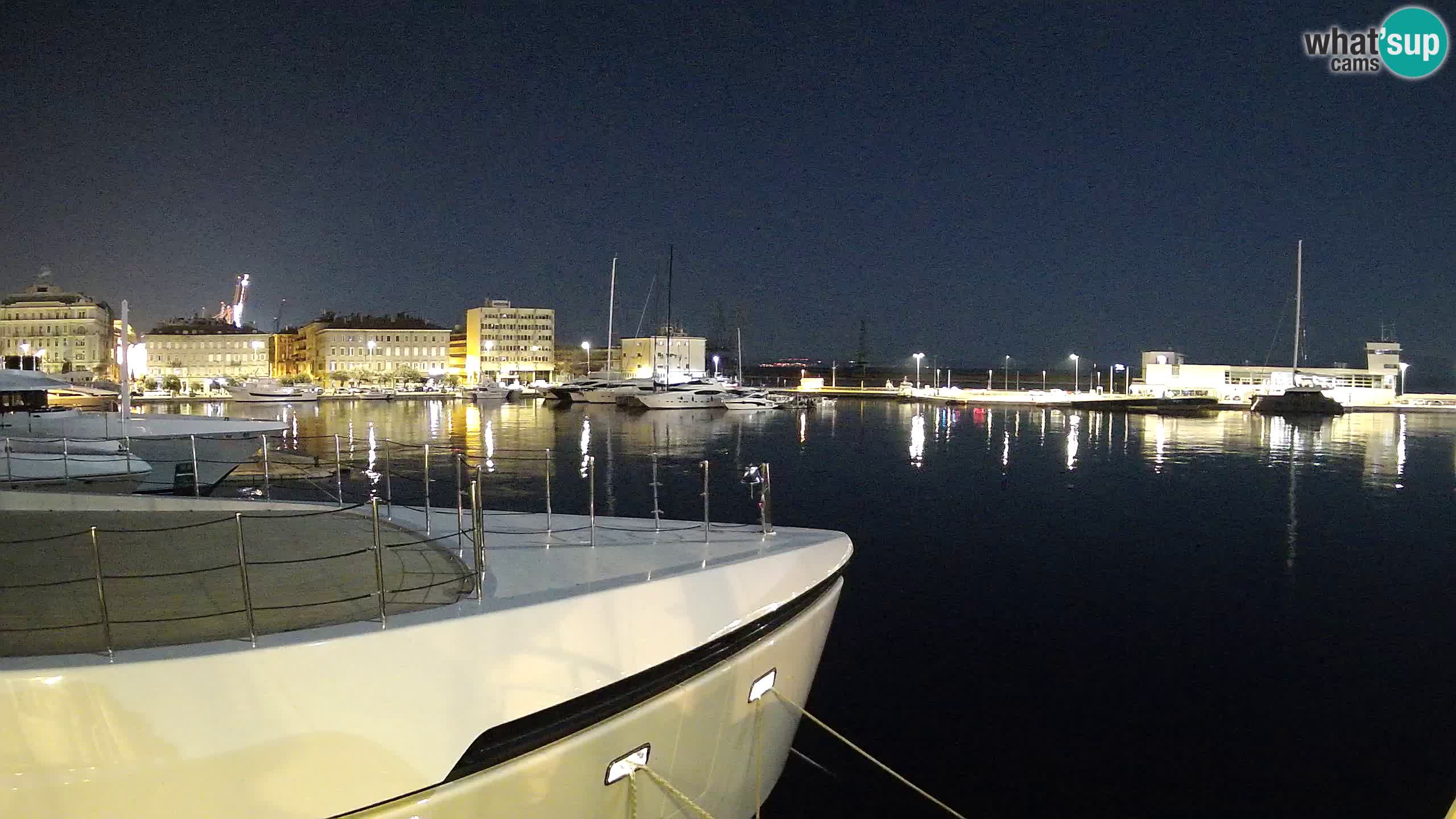 Rijeka – Botel Marina web kamera