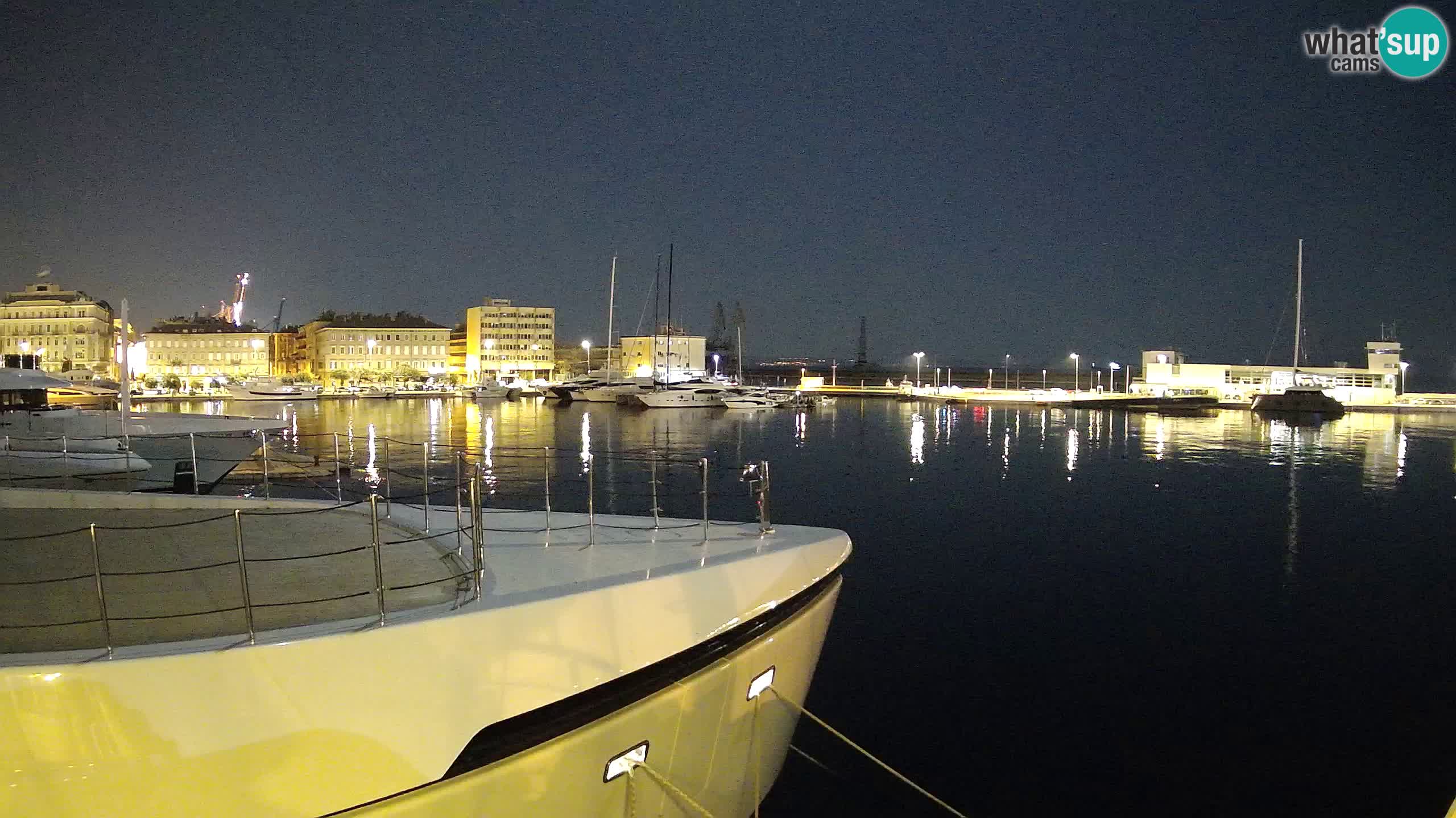 Rijeka – Botel Marina web kamera