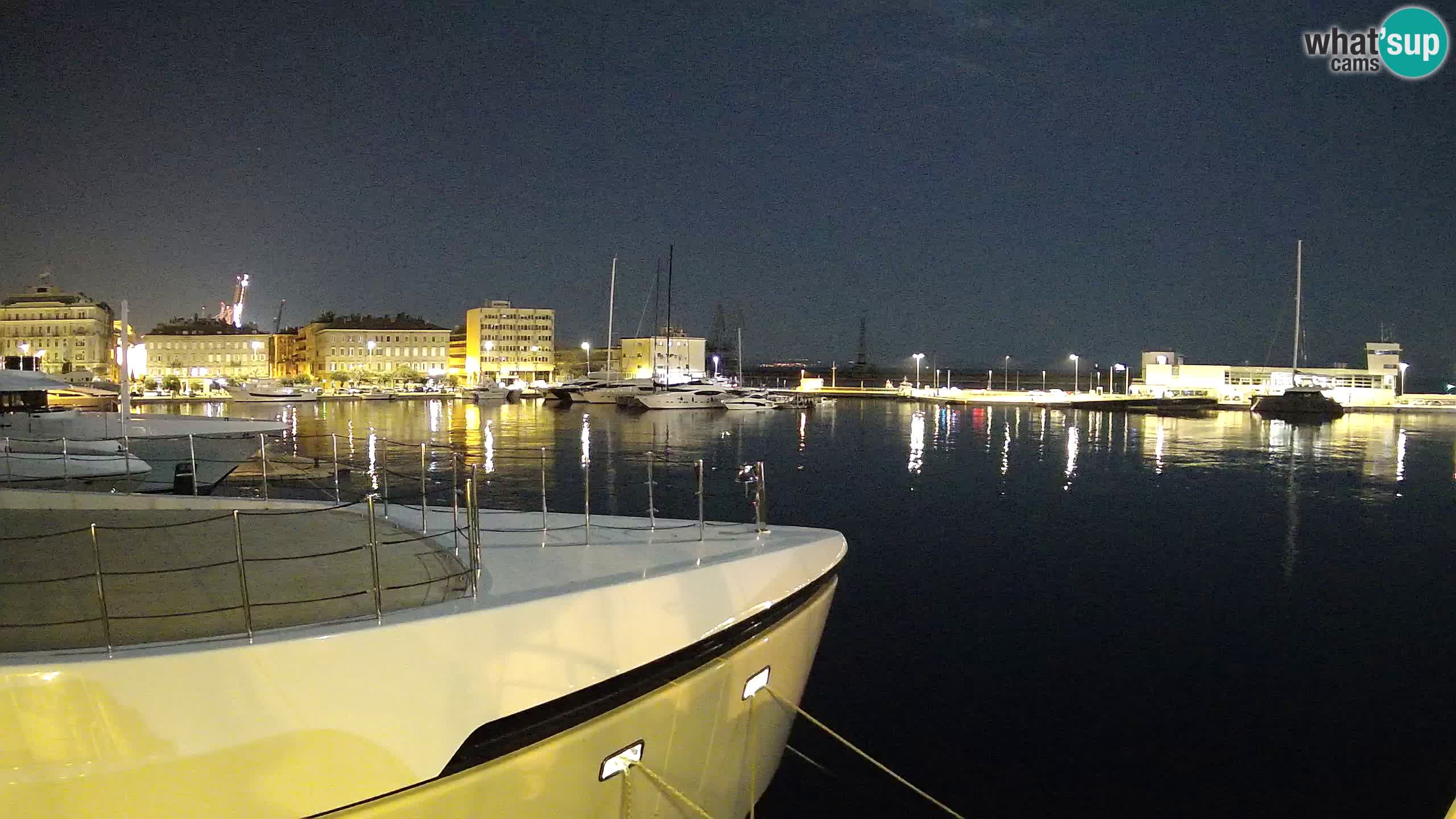 Rijeka – Botel Marina web kamera