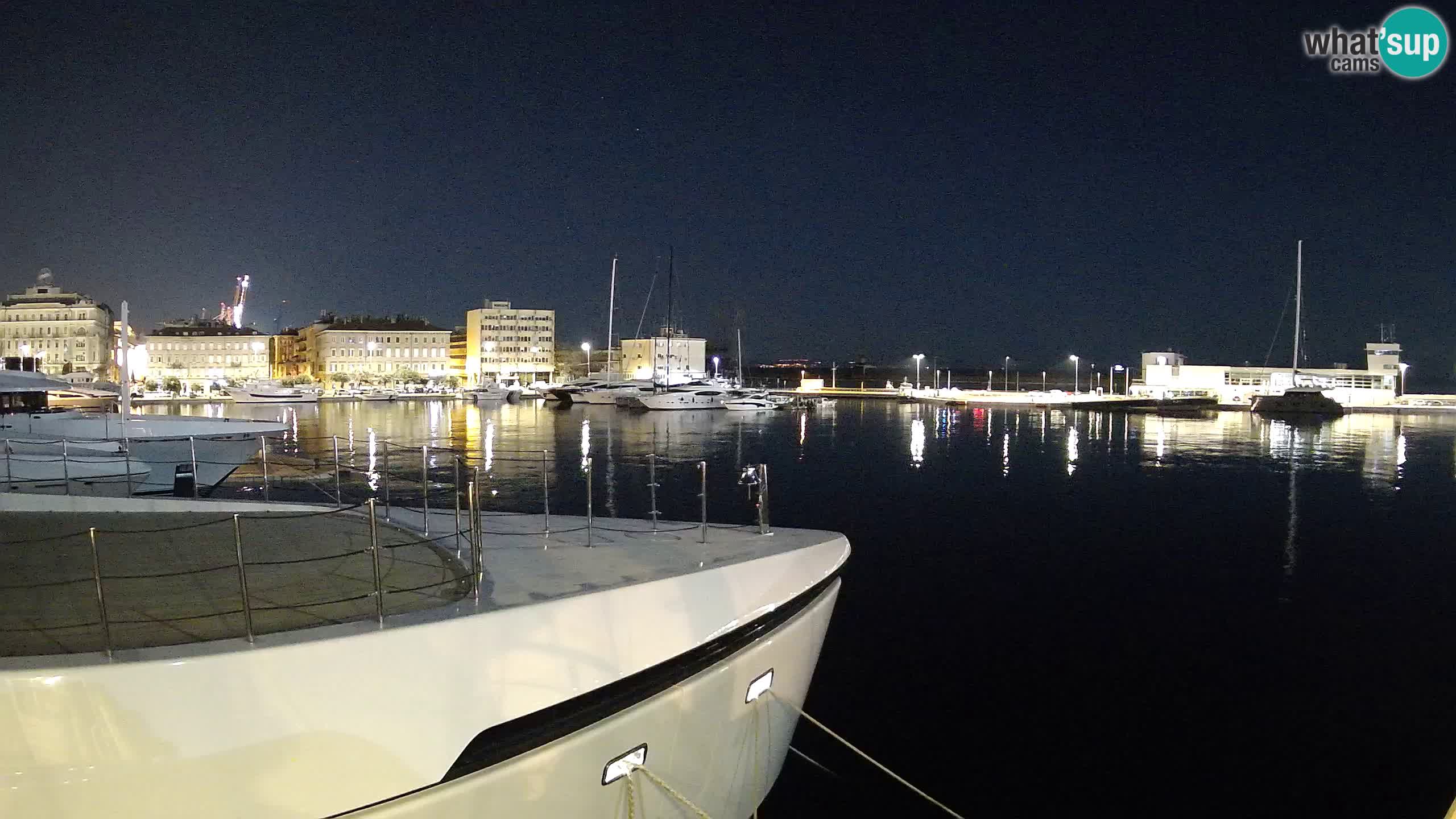 Rijeka – Botel Marina web kamera