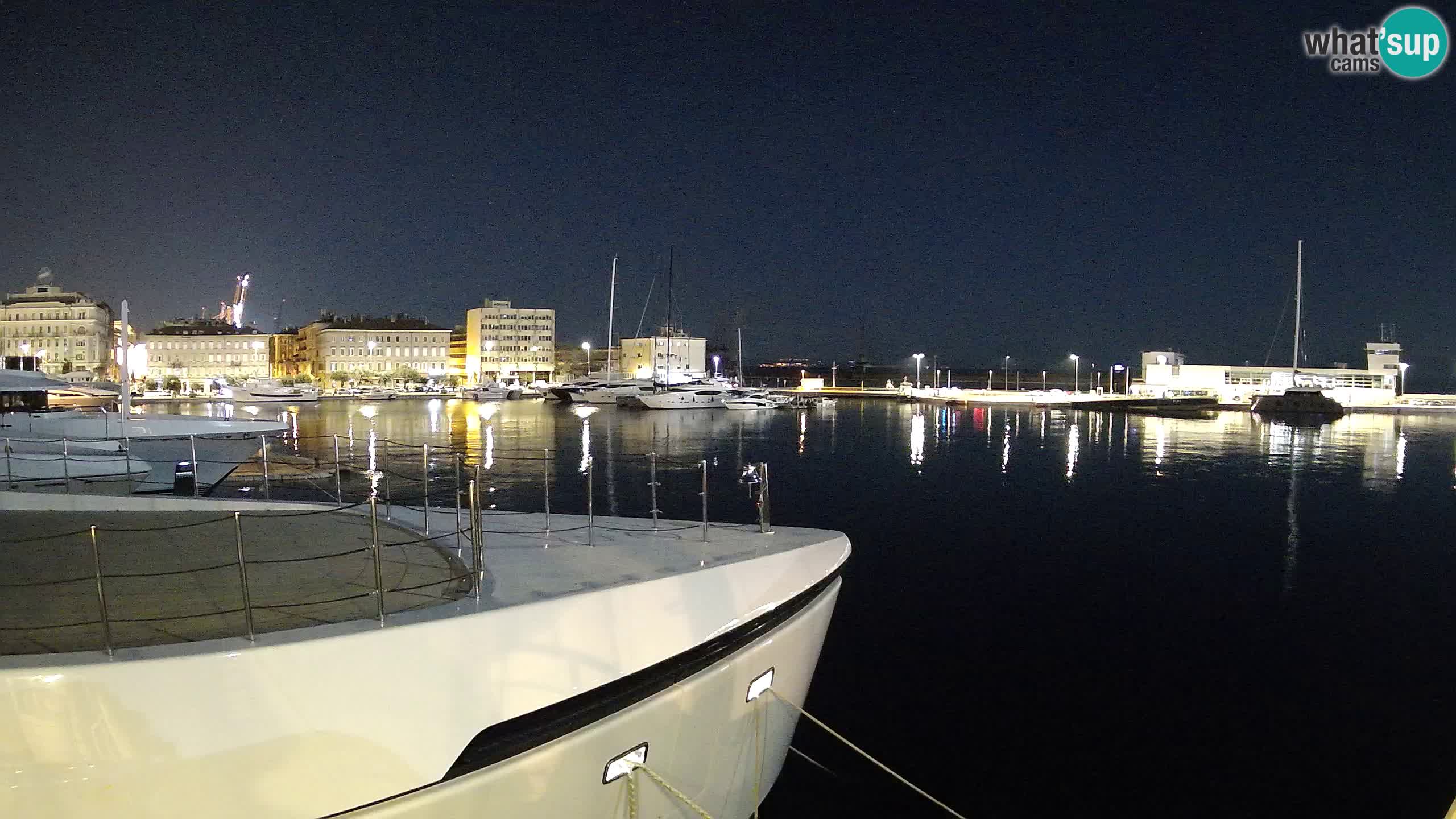 Rijeka – Botel Marina web kamera