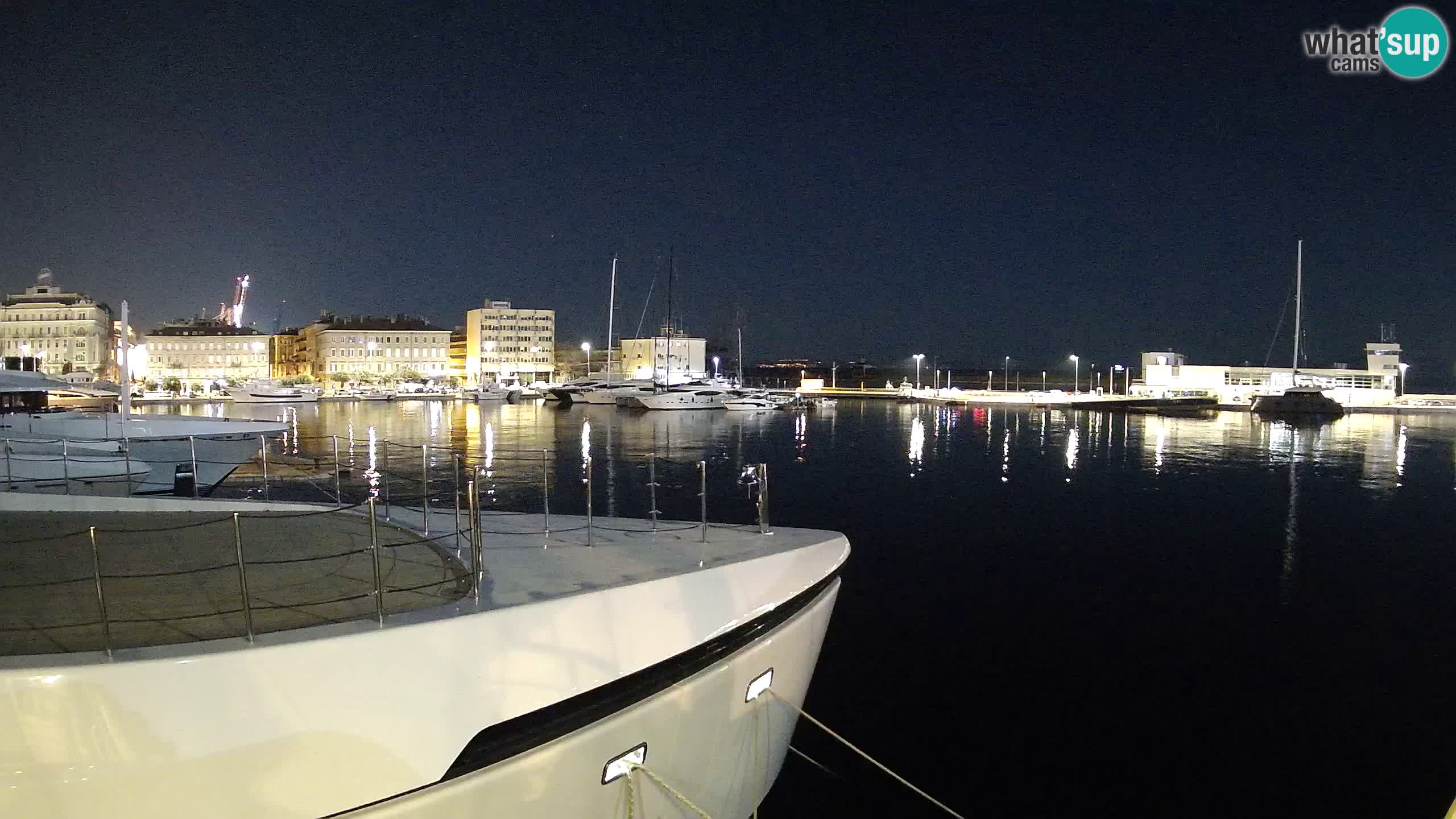 Rijeka – Botel Marina web kamera