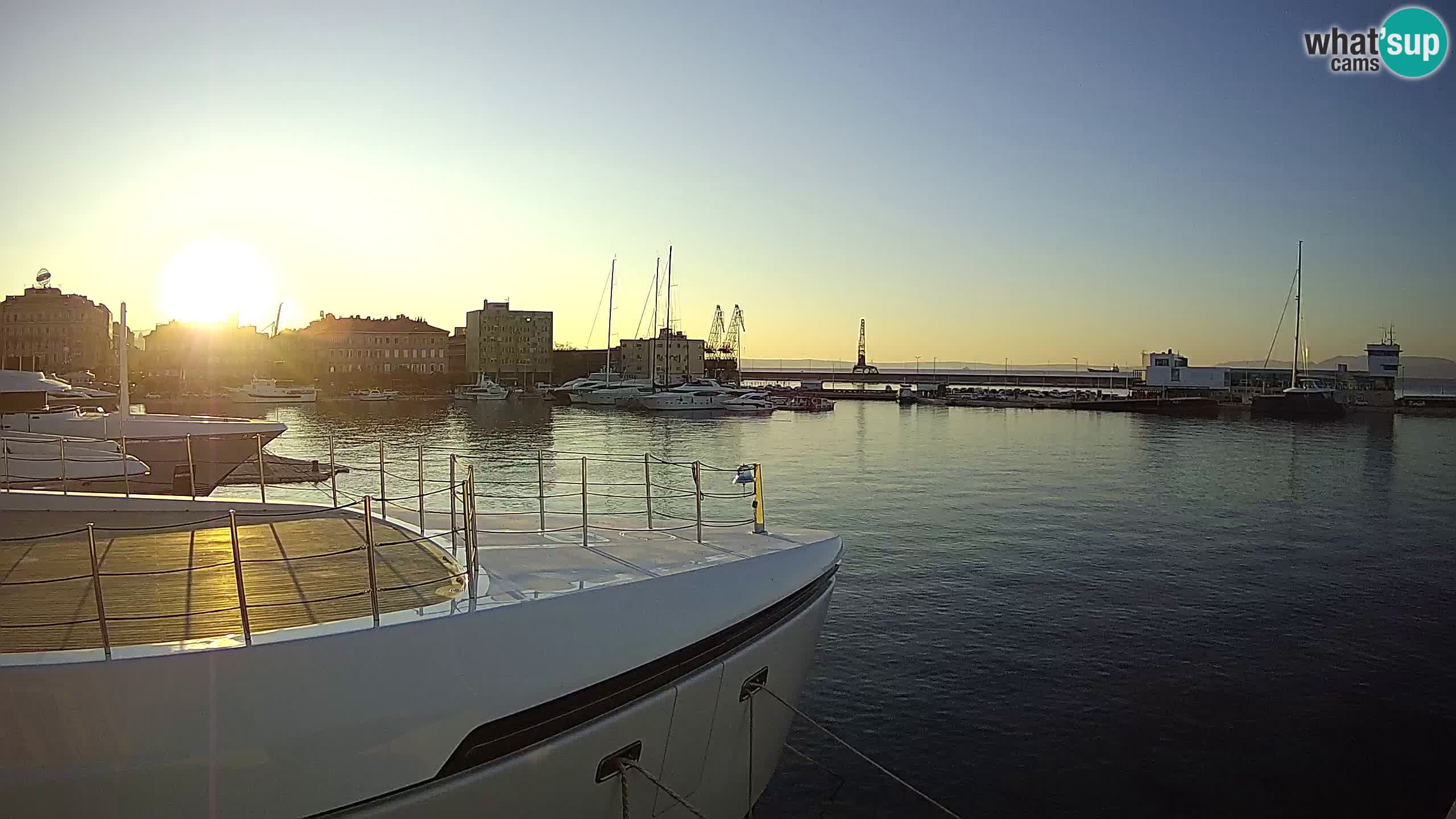 Reka – Botel Marina spletna kamera