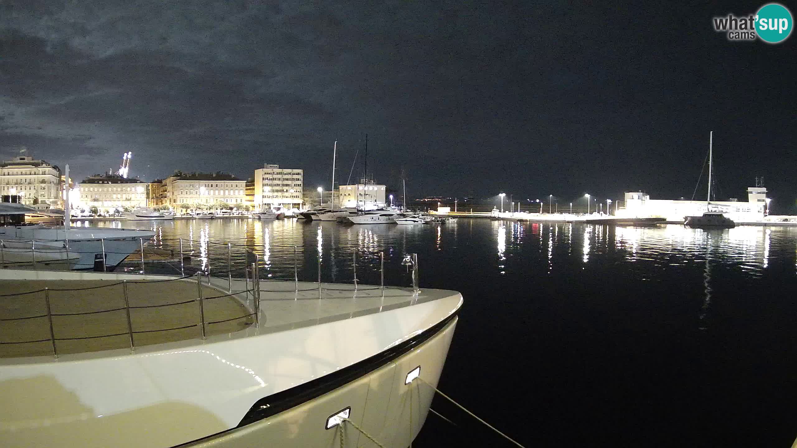 Rijeka – Botel Marina web kamera