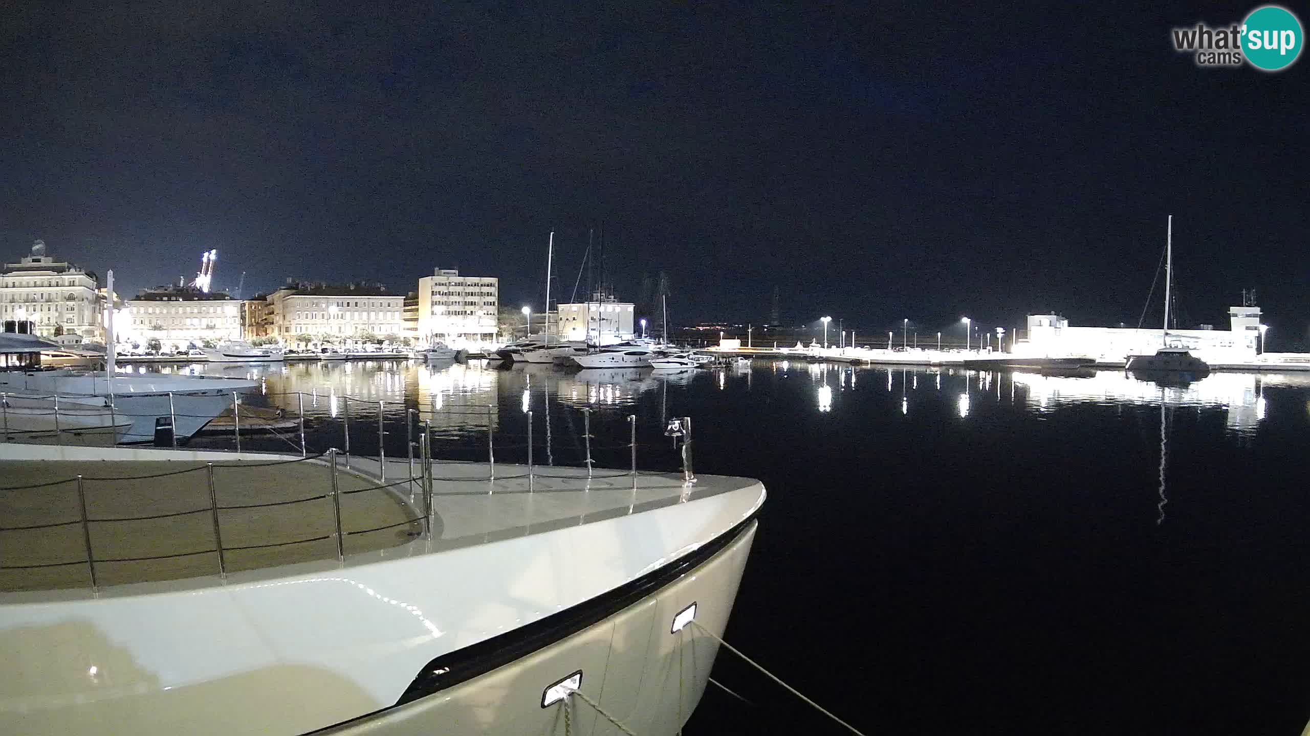 Rijeka – Botel Marina web kamera