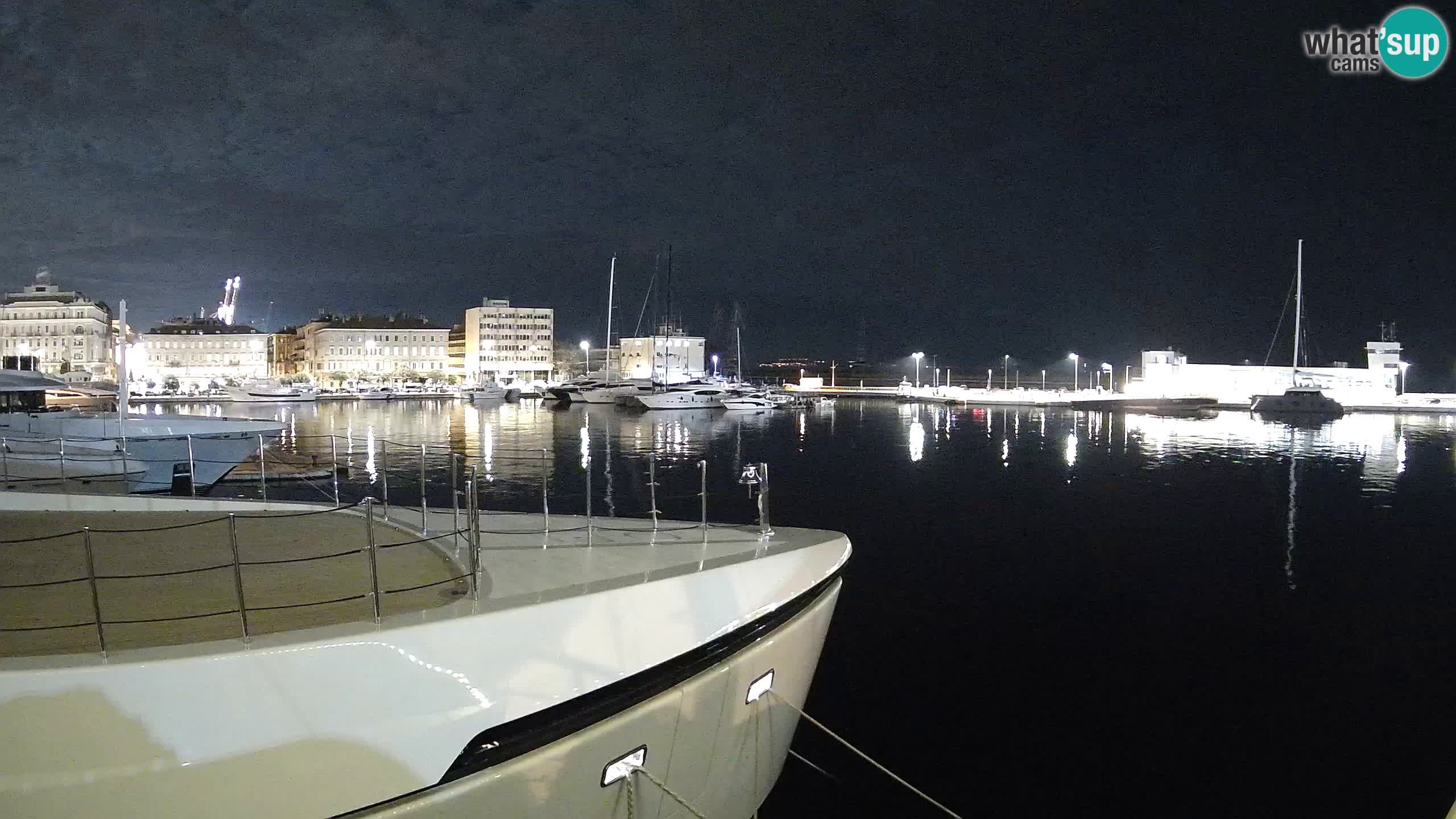 Botel Marina – Rijeka webcam