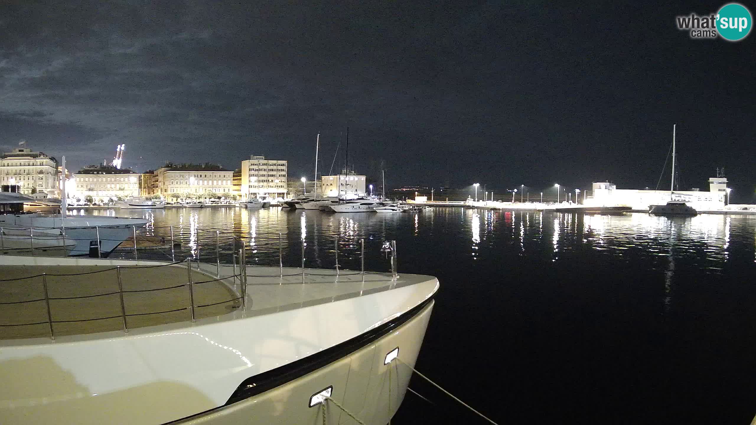 Rijeka – Botel Marina web kamera