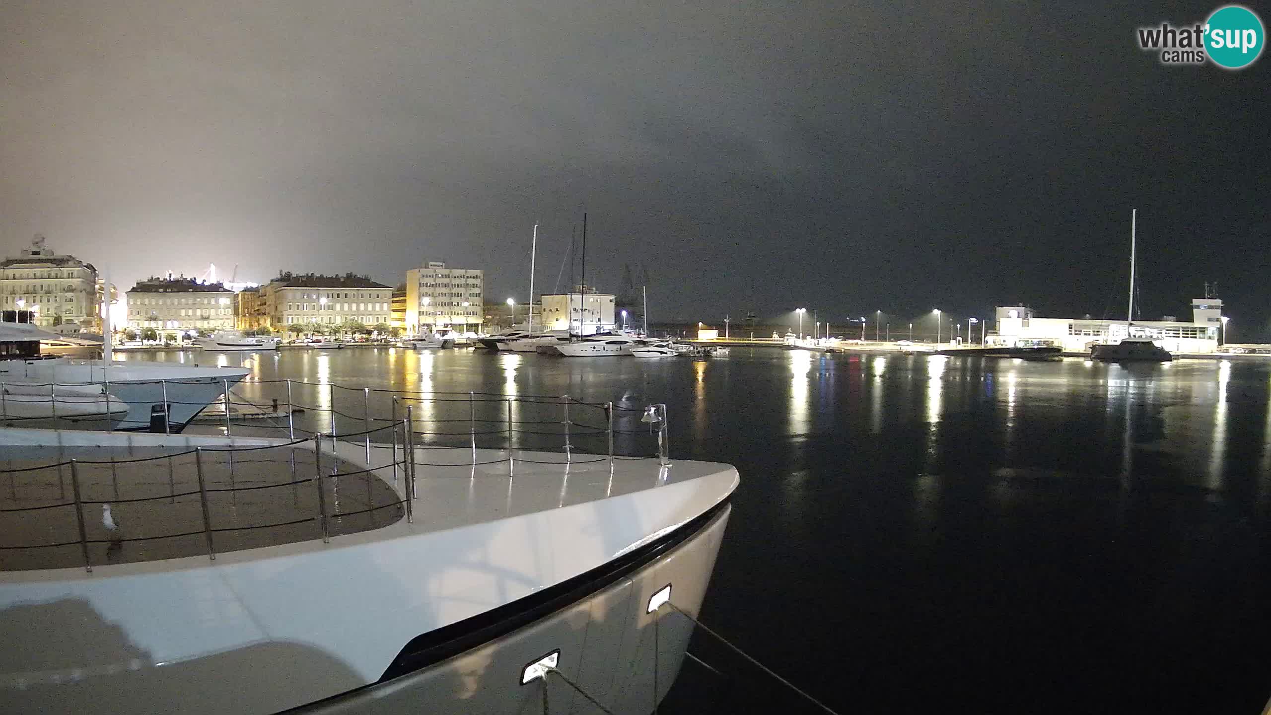 Rijeka – Botel Marina web kamera