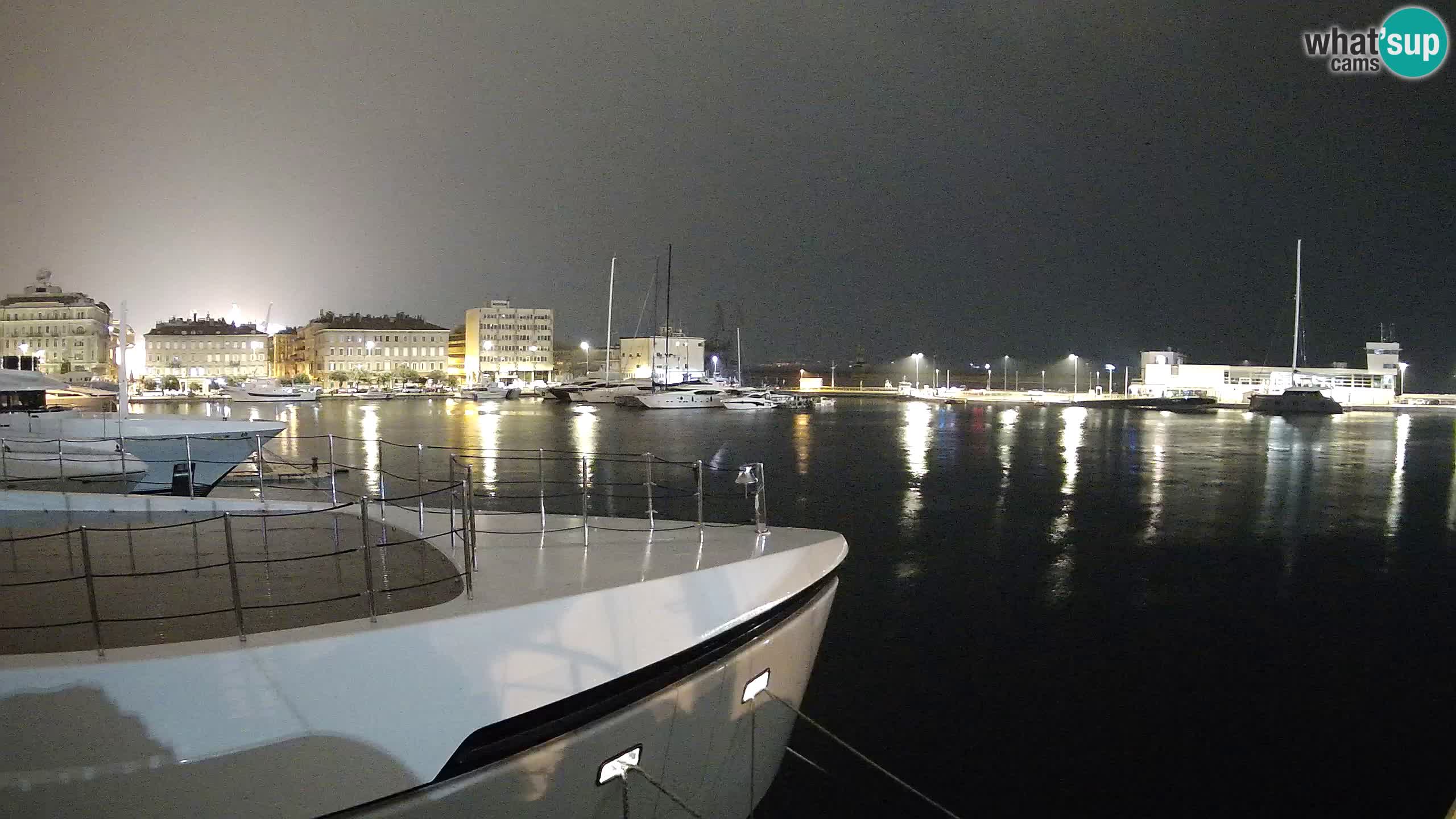 Botel Marina cámara web en vivo Rijeka