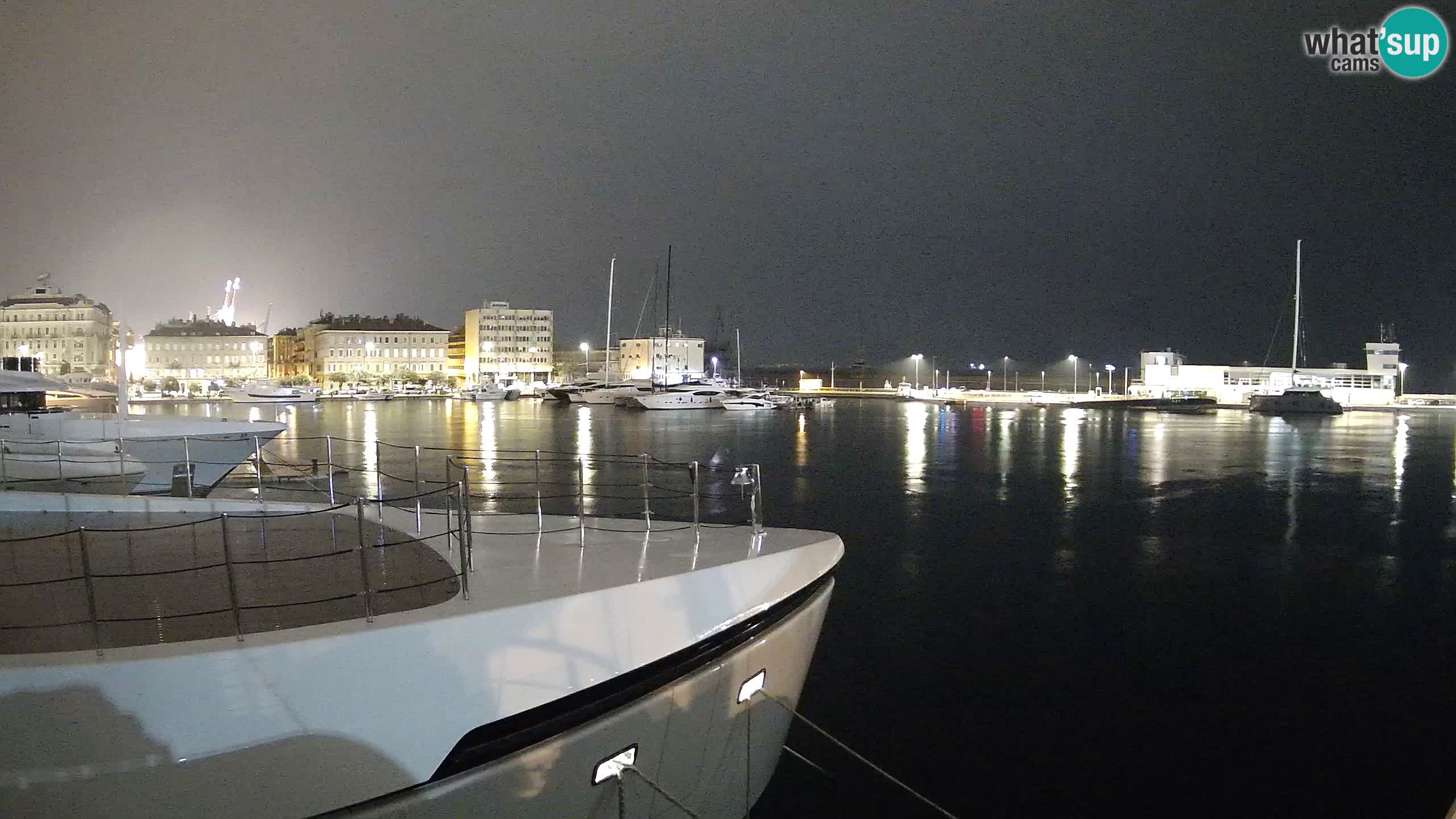 Rijeka – Botel Marina webcam en direct