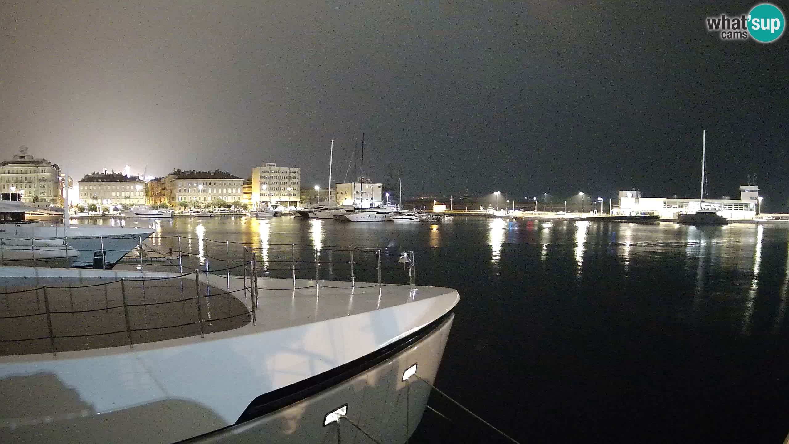 Rijeka – Botel Marina web kamera
