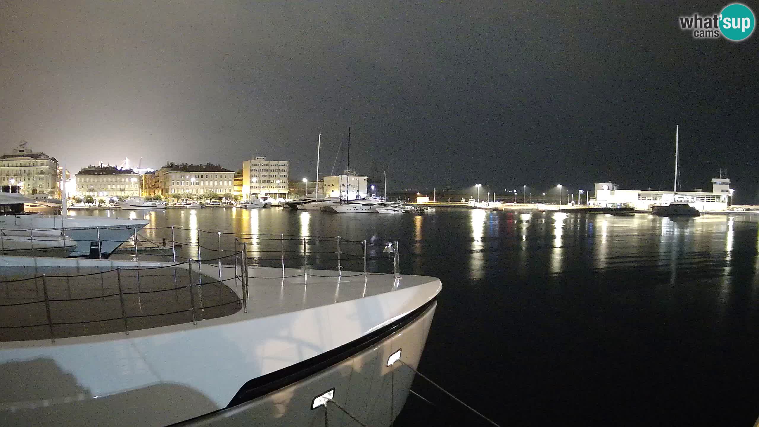 Botel Marina cámara web en vivo Rijeka