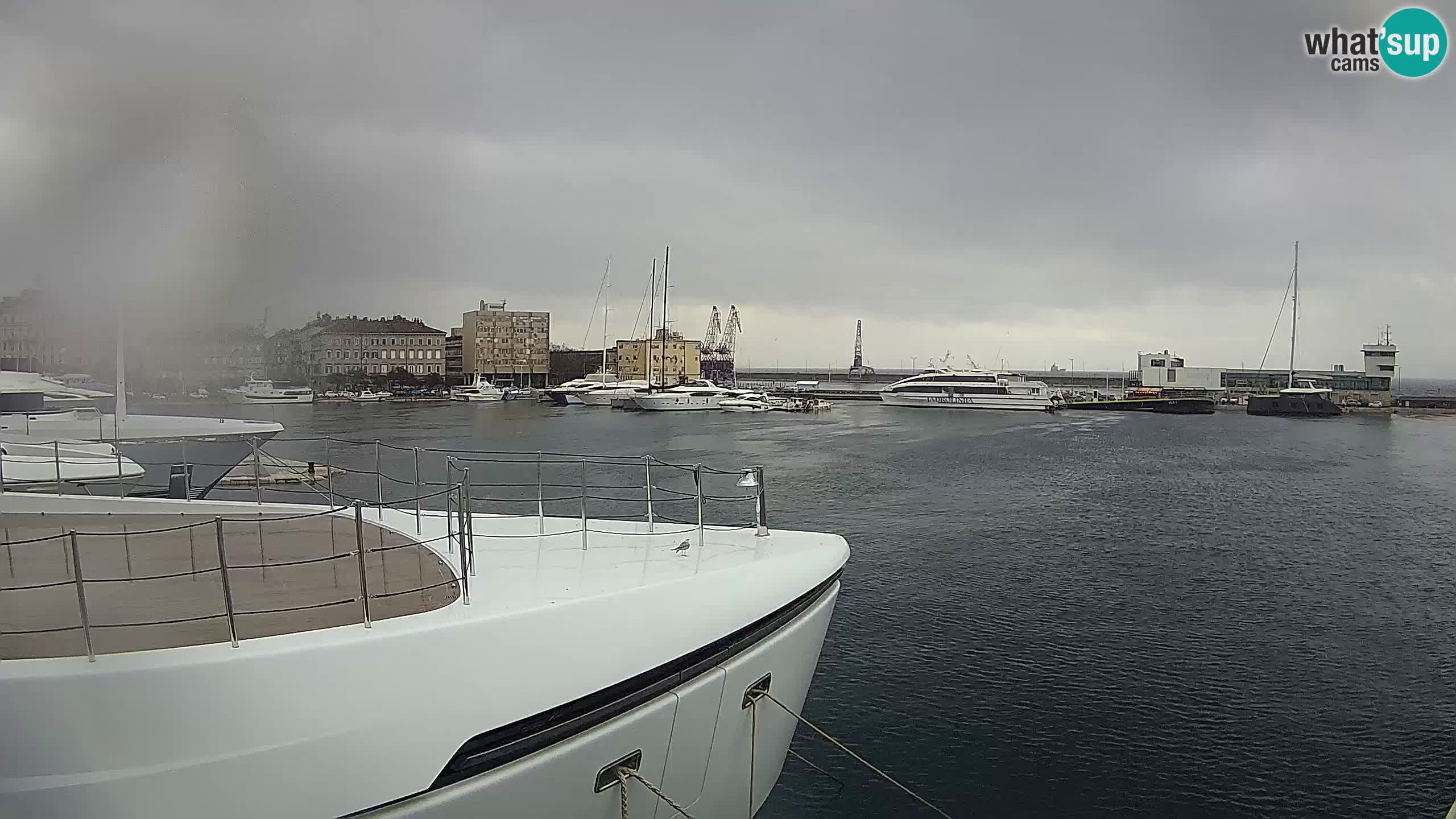 Reka – Botel Marina spletna kamera