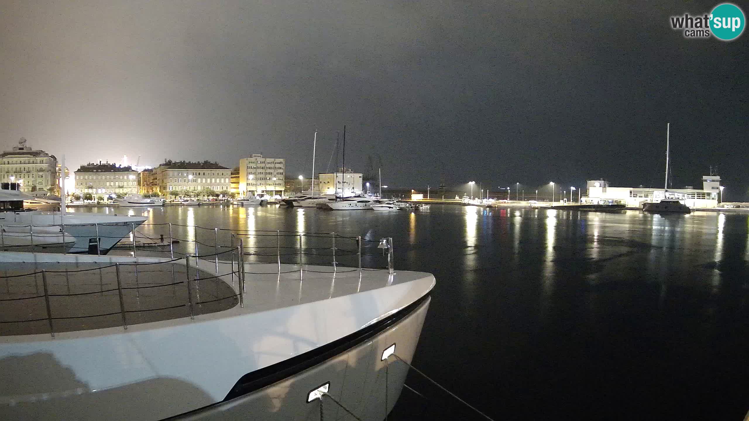 Rijeka – Botel Marina web kamera