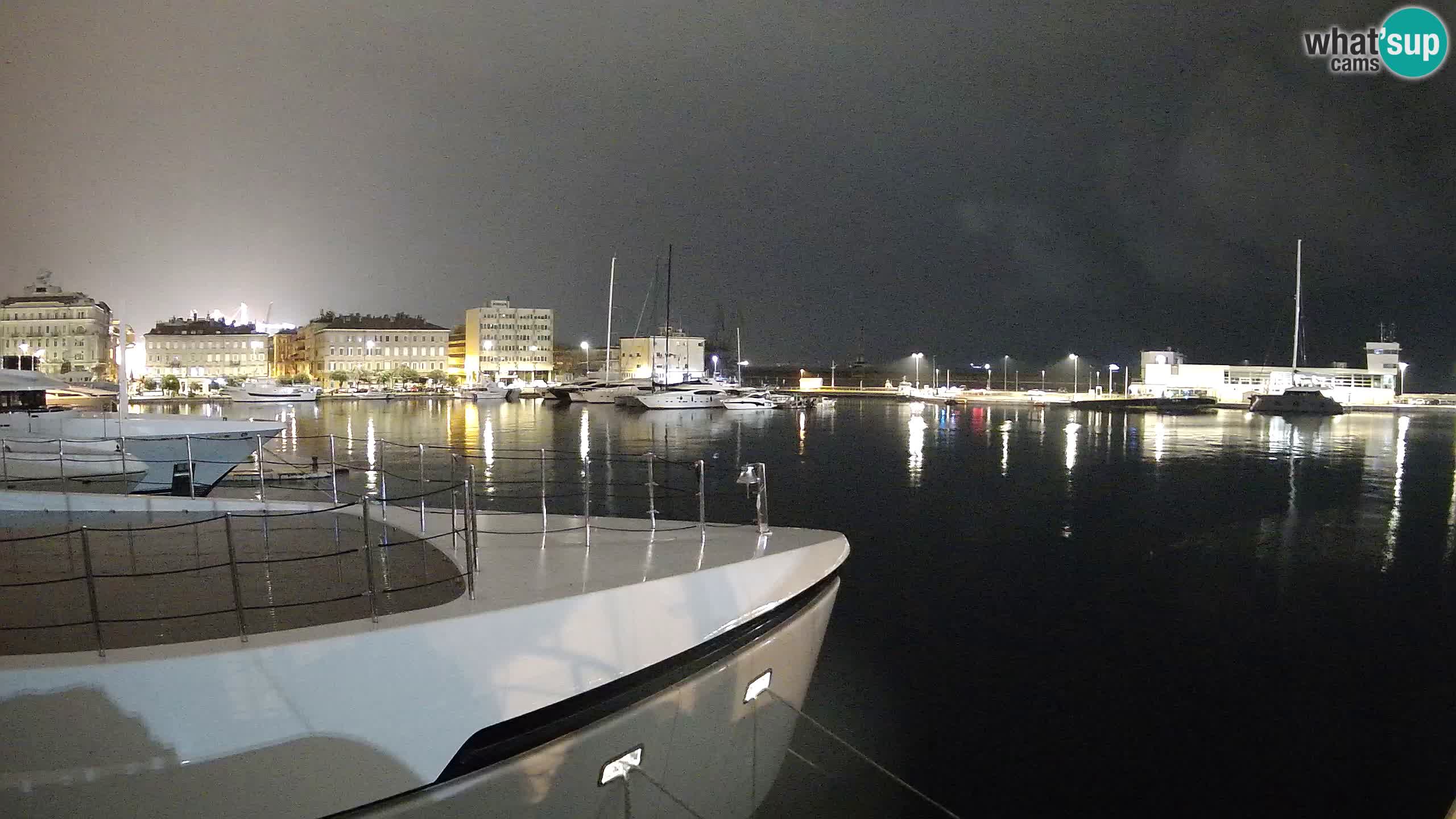 Botel Marina cámara web en vivo Rijeka