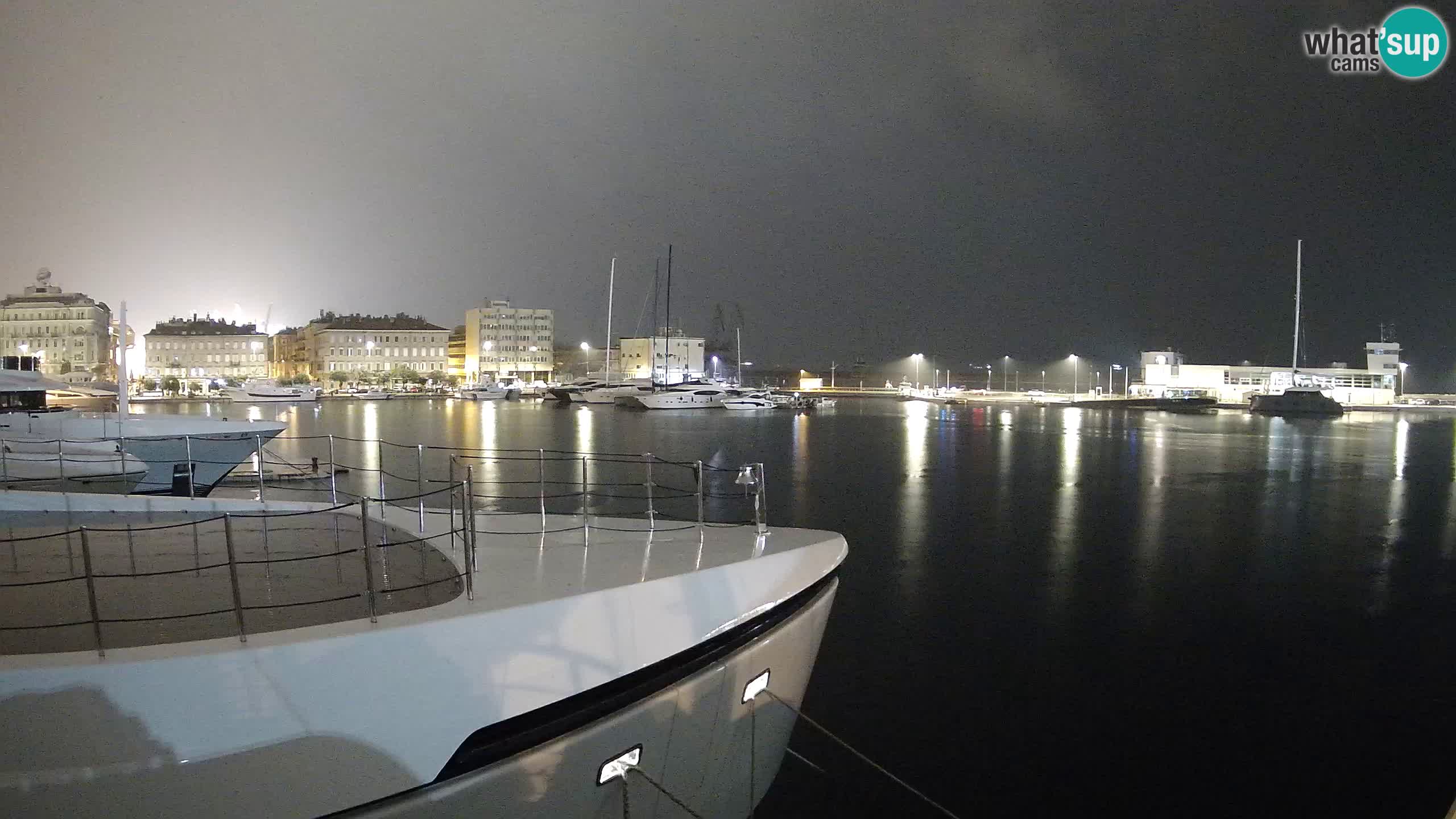 Botel Marina cámara web en vivo Rijeka