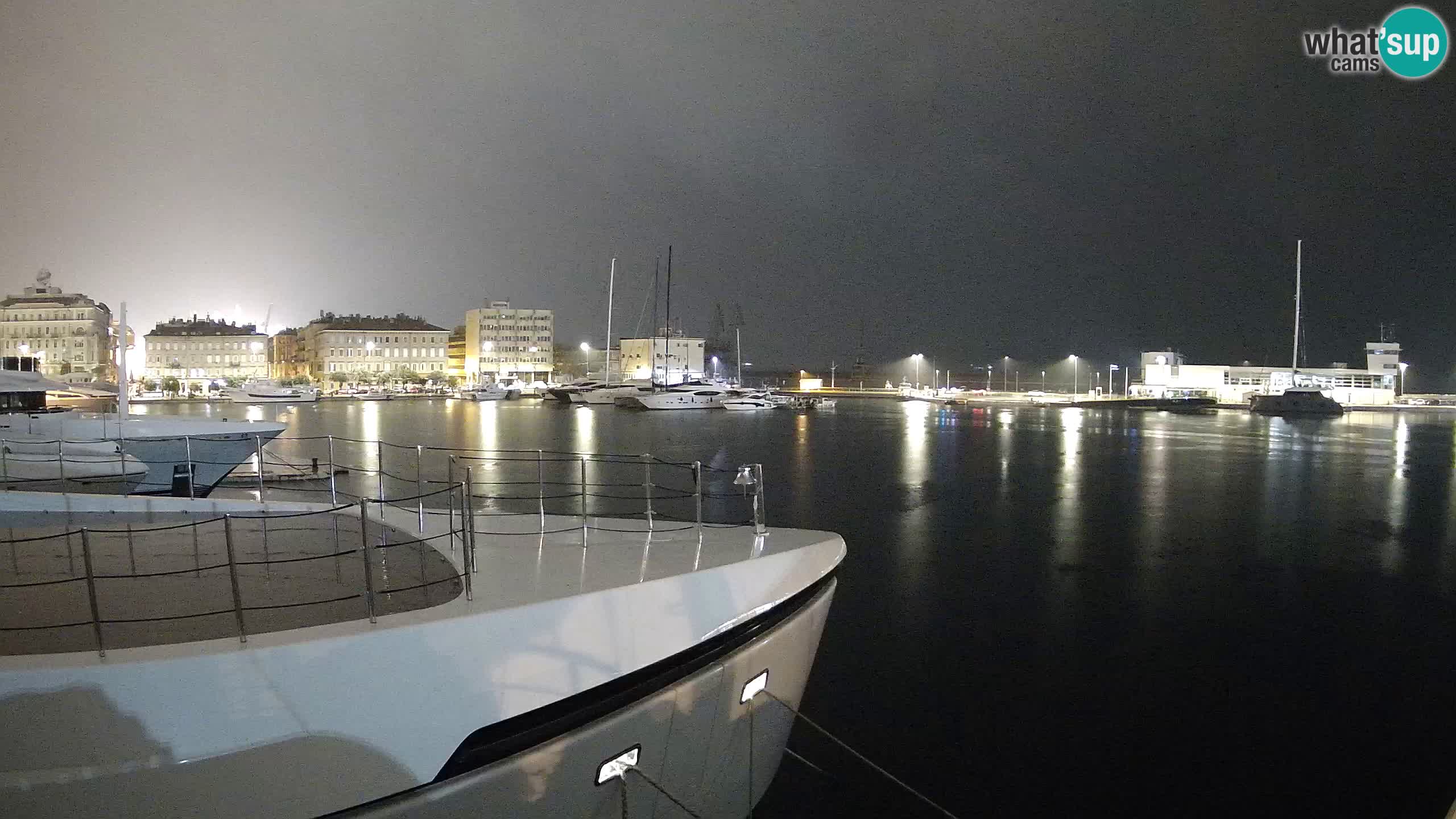 Botel Marina cámara web en vivo Rijeka