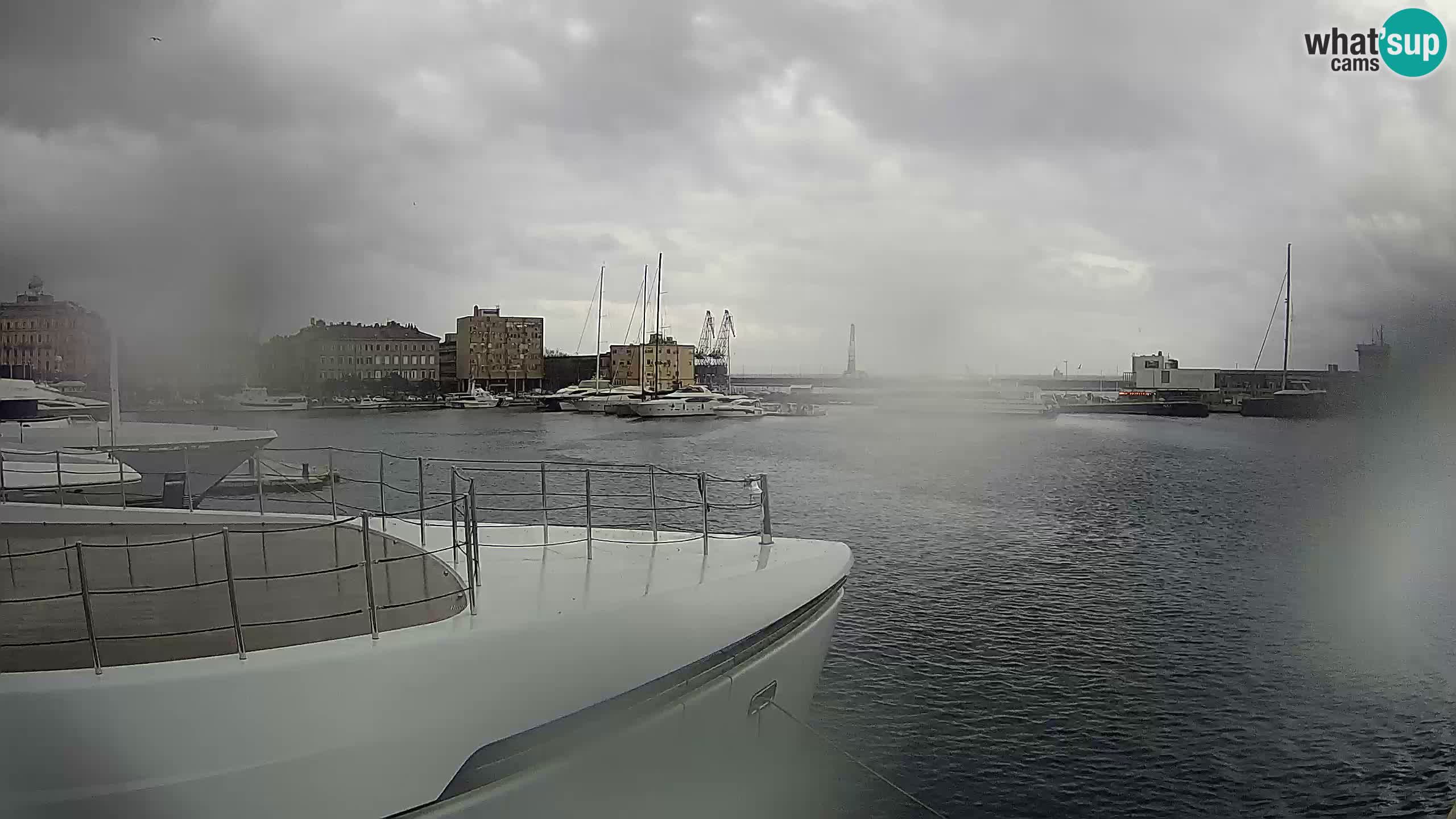 Rijeka – Botel Marina web kamera