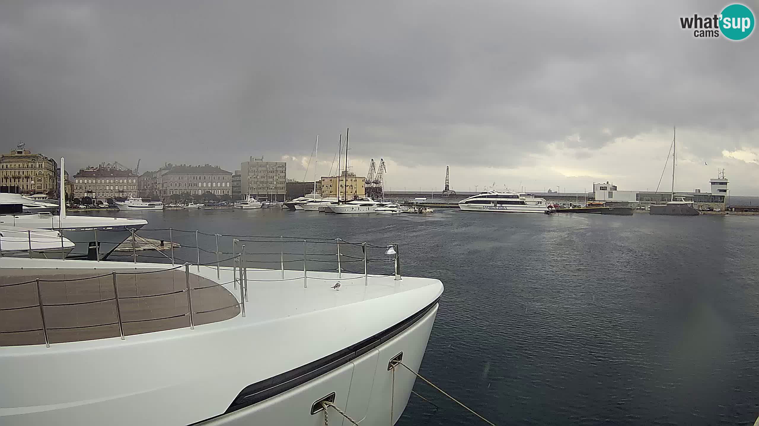 Rijeka – Botel Marina web kamera
