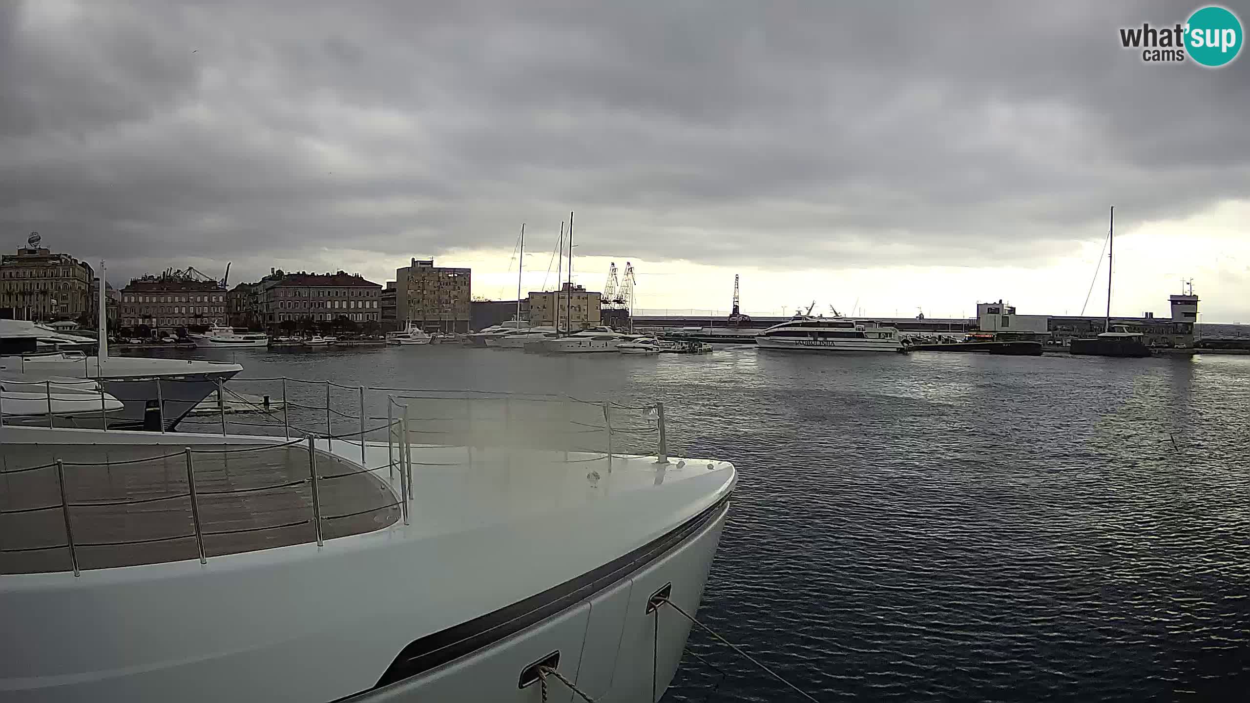 Rijeka – Botel Marina webcam en direct