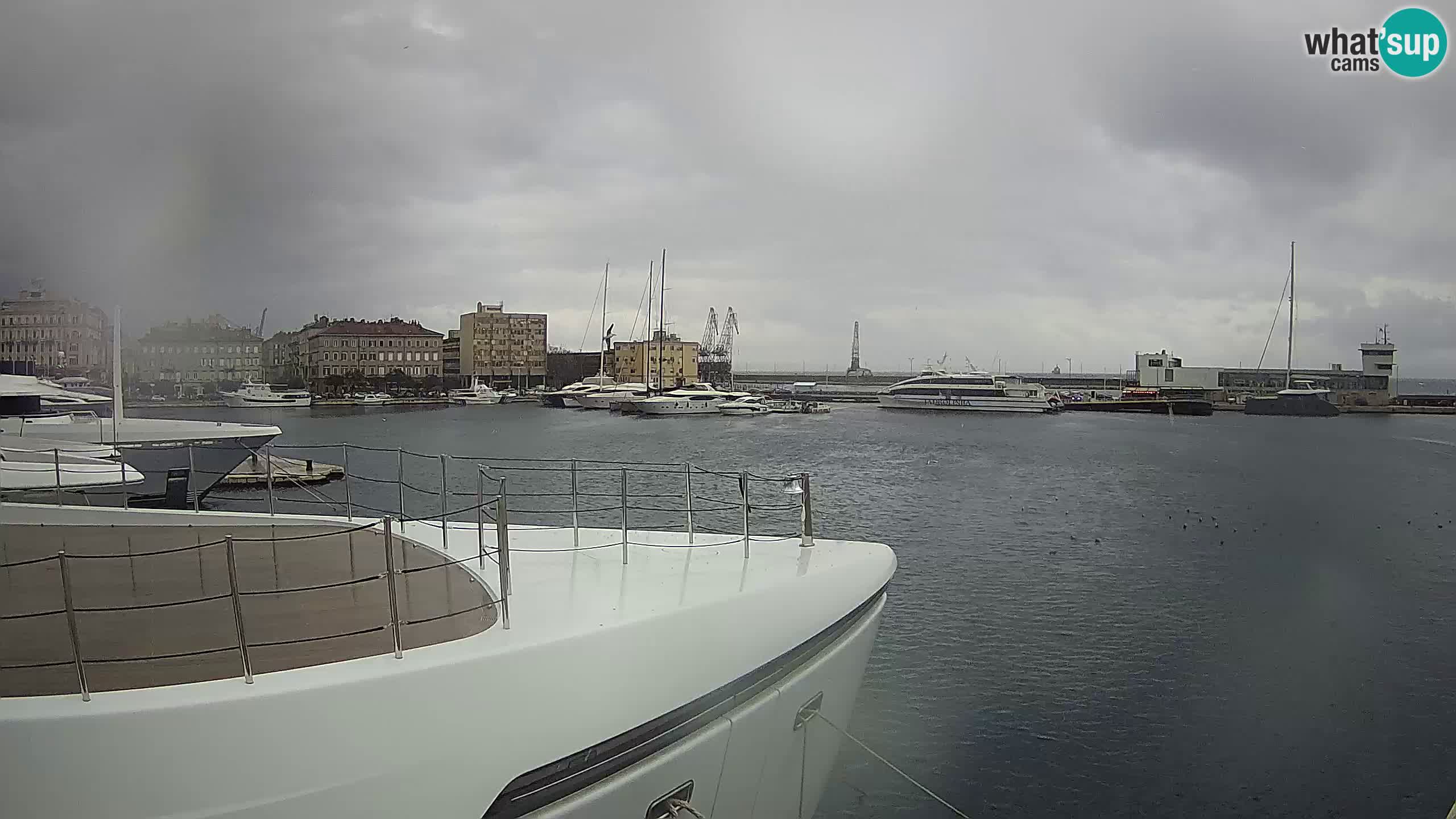 Rijeka – Botel Marina web kamera