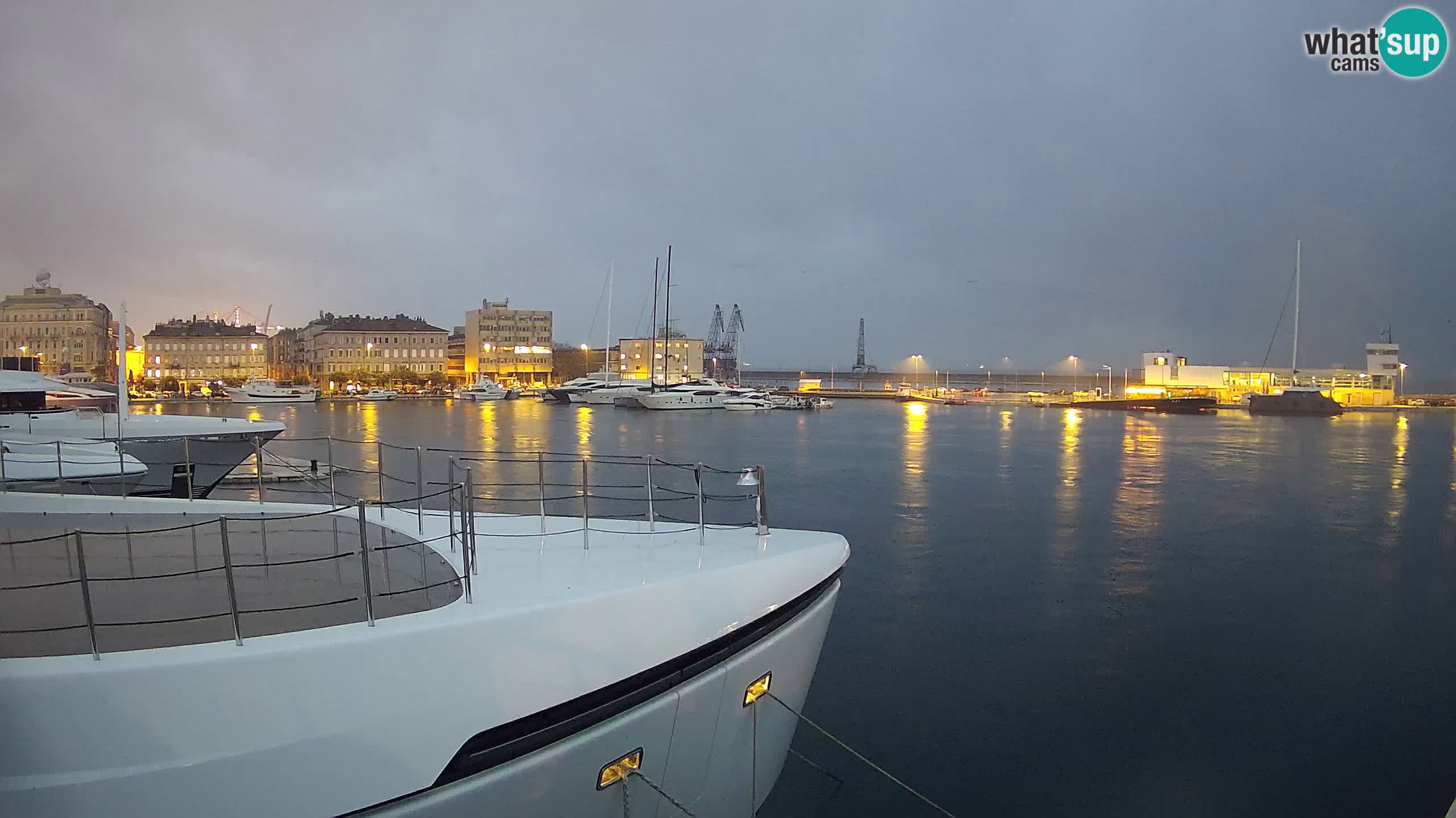 Rijeka – Botel Marina web kamera