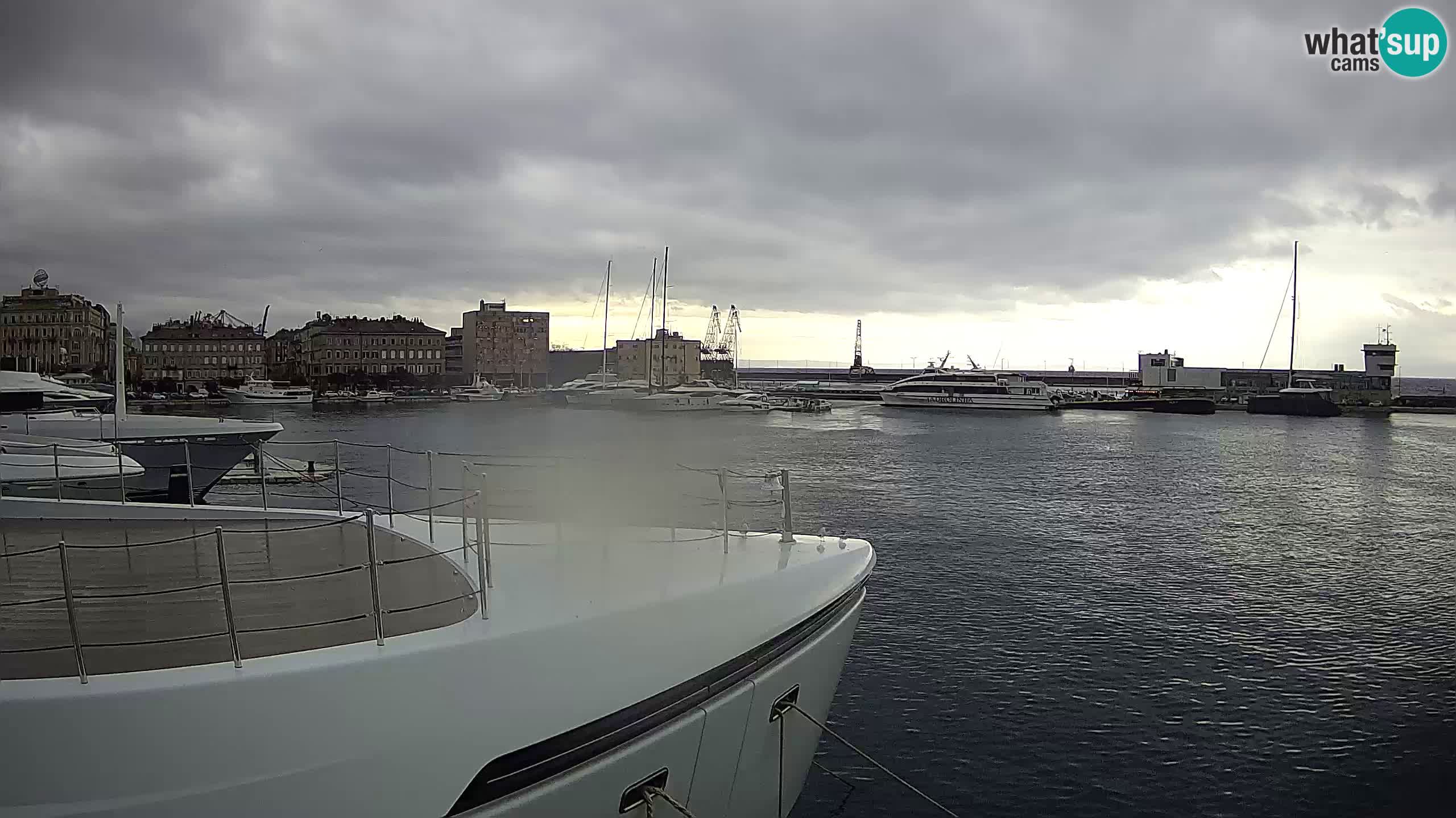 Reka – Botel Marina spletna kamera