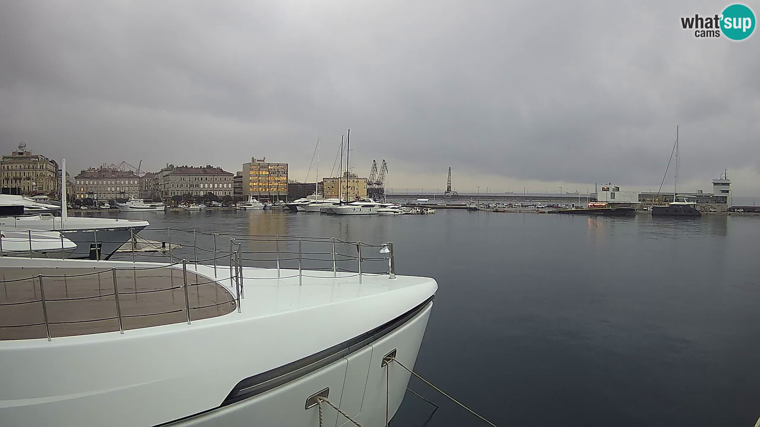 Rijeka – Botel Marina webcam en direct