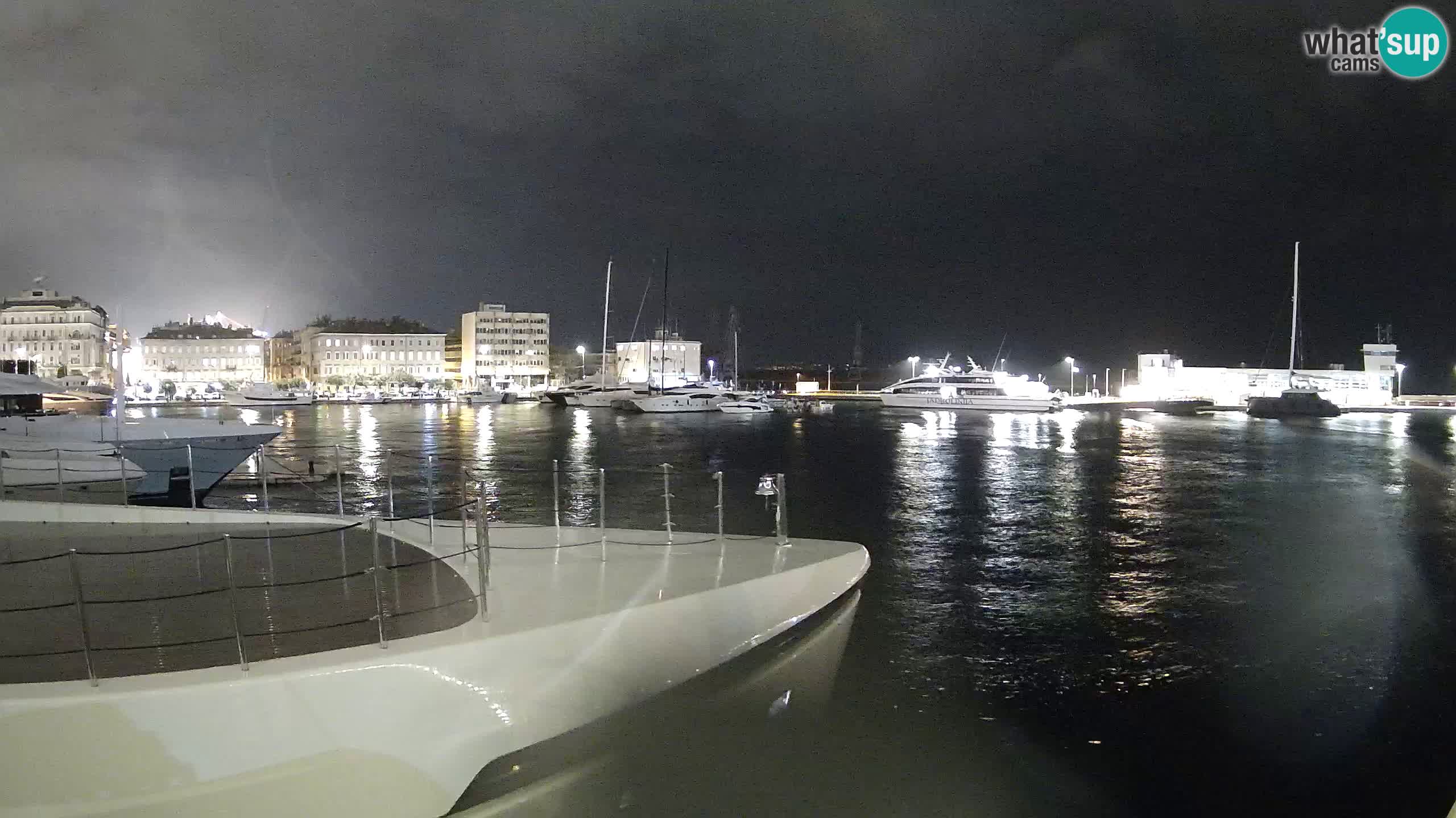 Rijeka – Botel Marina webcam en direct