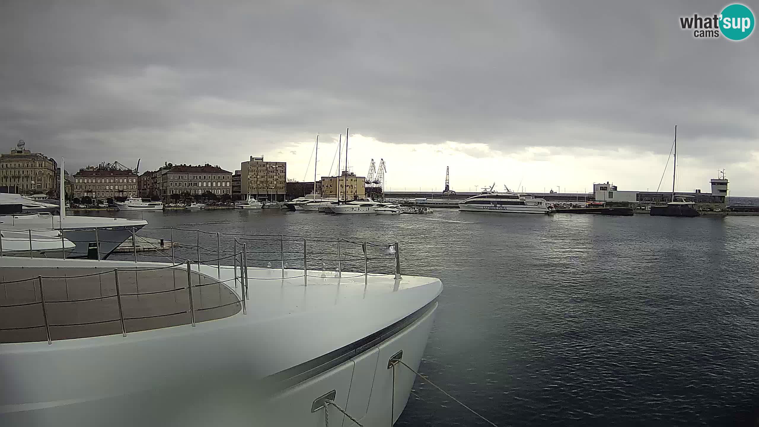 Rijeka – Botel Marina web kamera