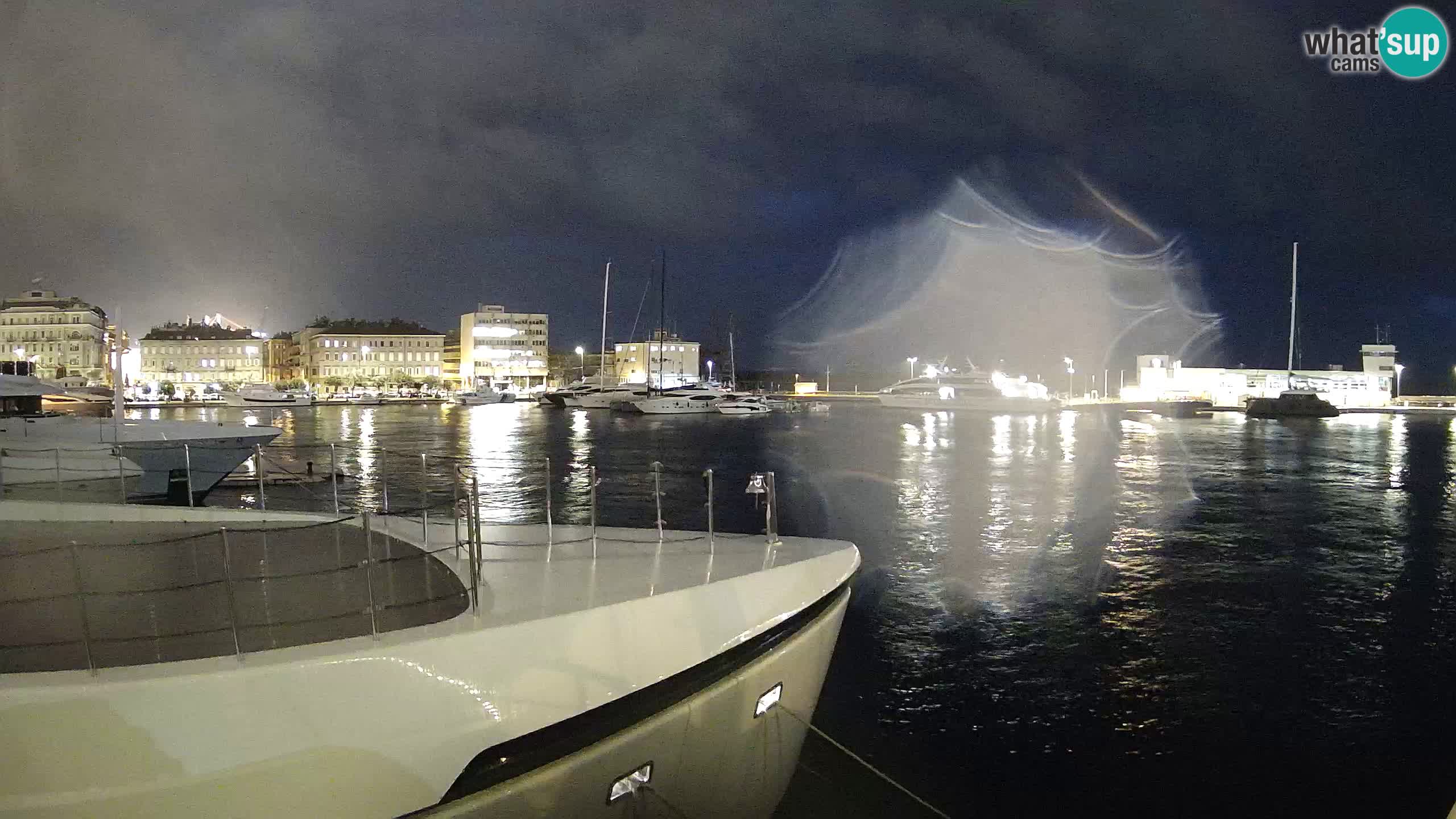 Rijeka – Botel Marina web kamera