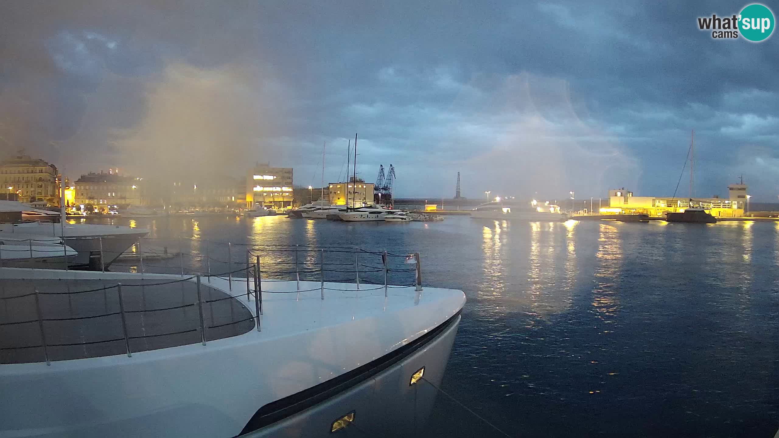 Rijeka – Botel Marina webcam en direct
