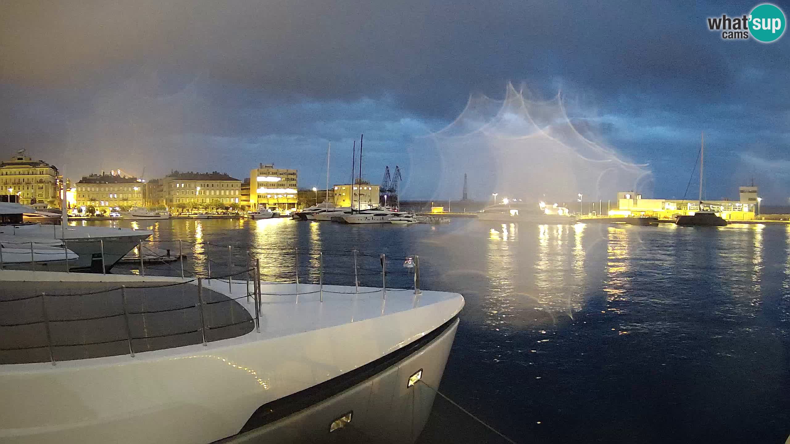 Rijeka – Botel Marina web kamera