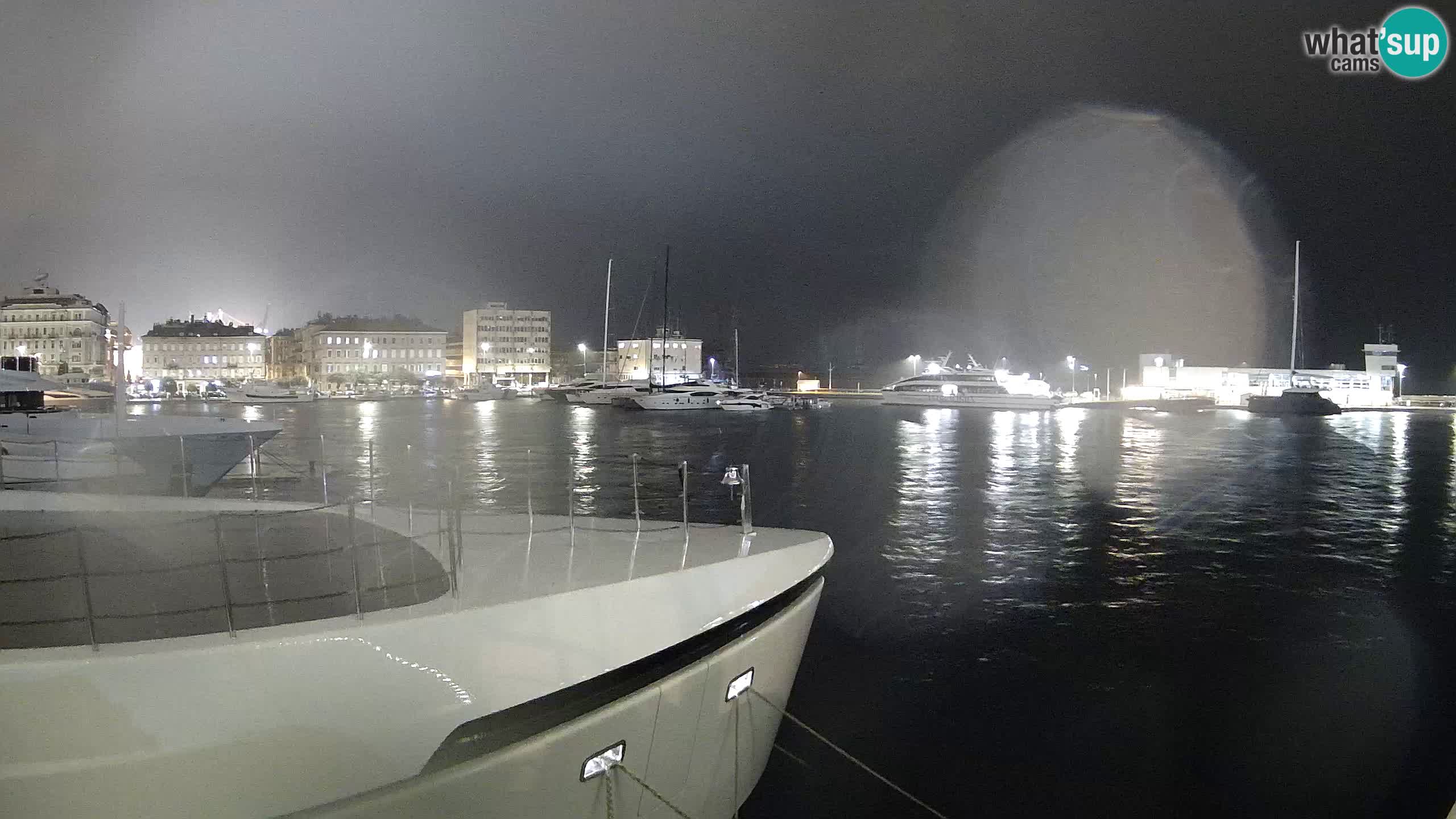 Rijeka – Botel Marina webcam en direct