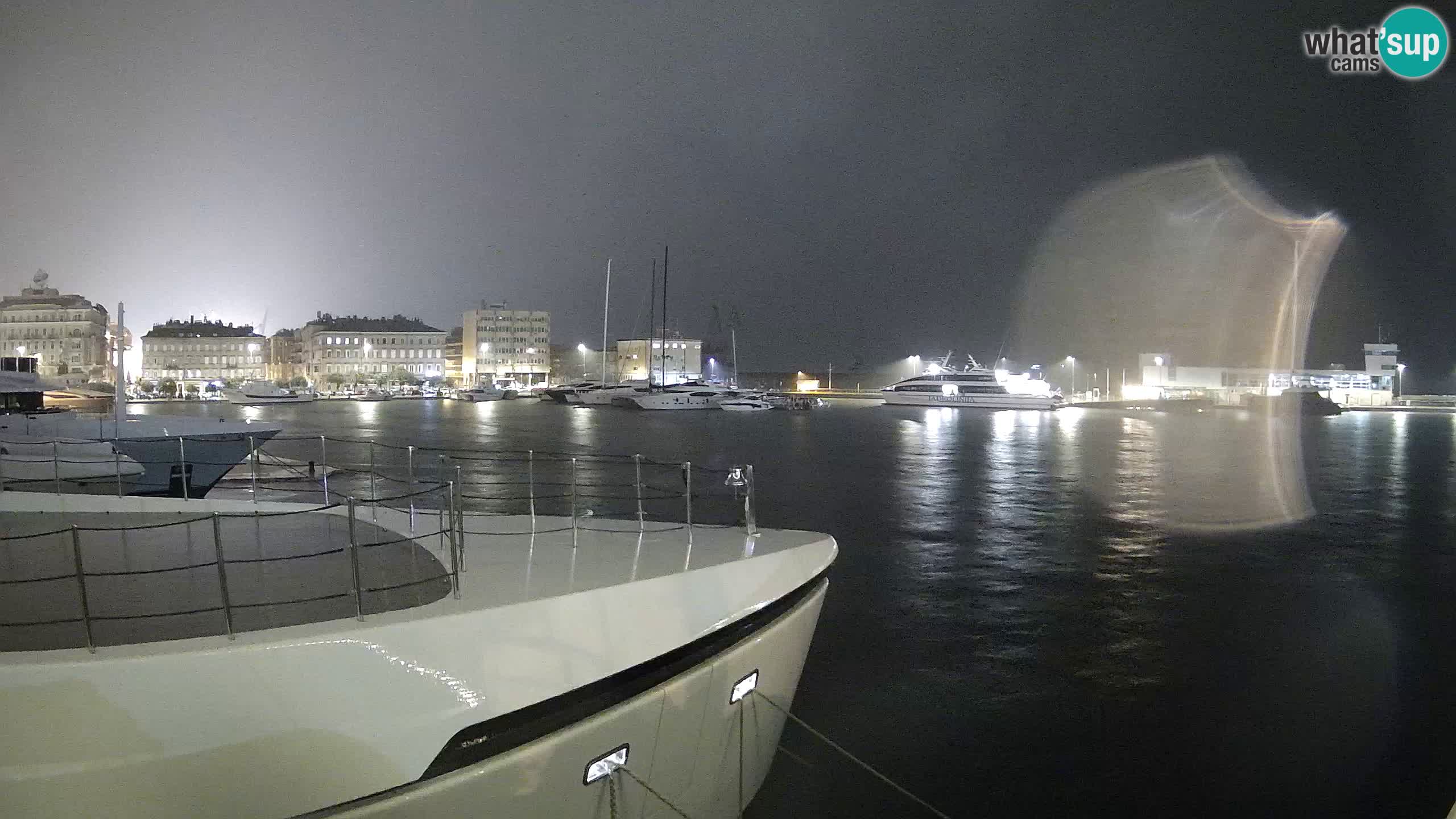 Rijeka – Botel Marina web kamera