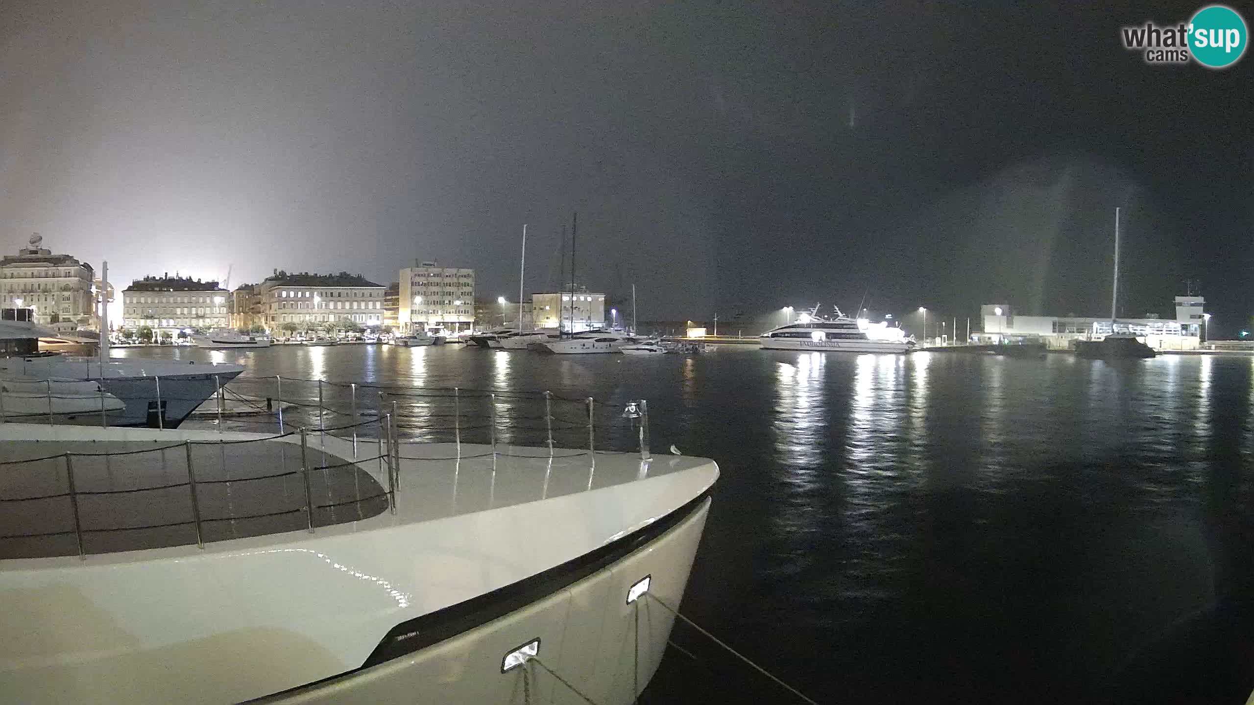Reka – Botel Marina spletna kamera
