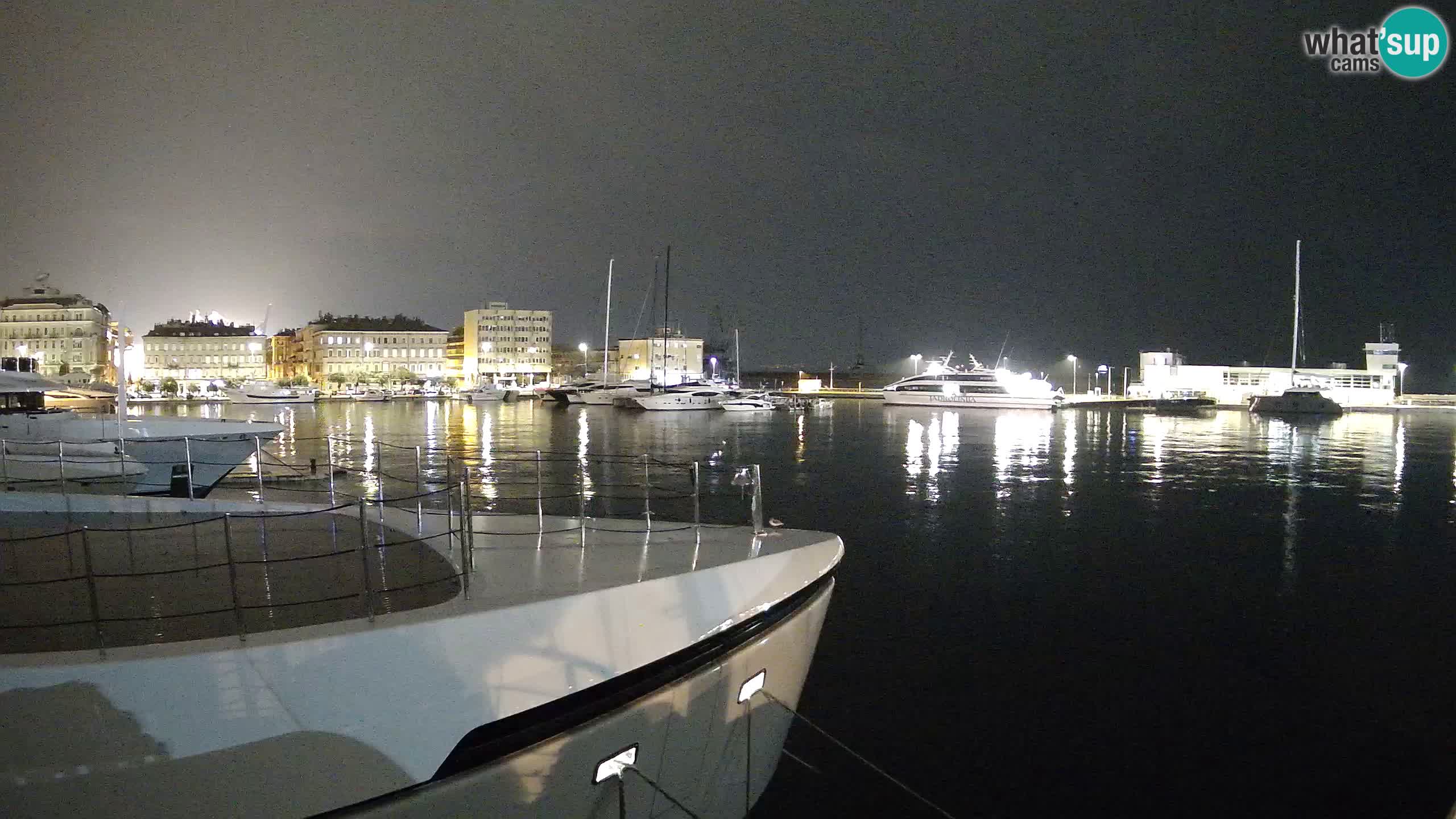 Reka – Botel Marina spletna kamera