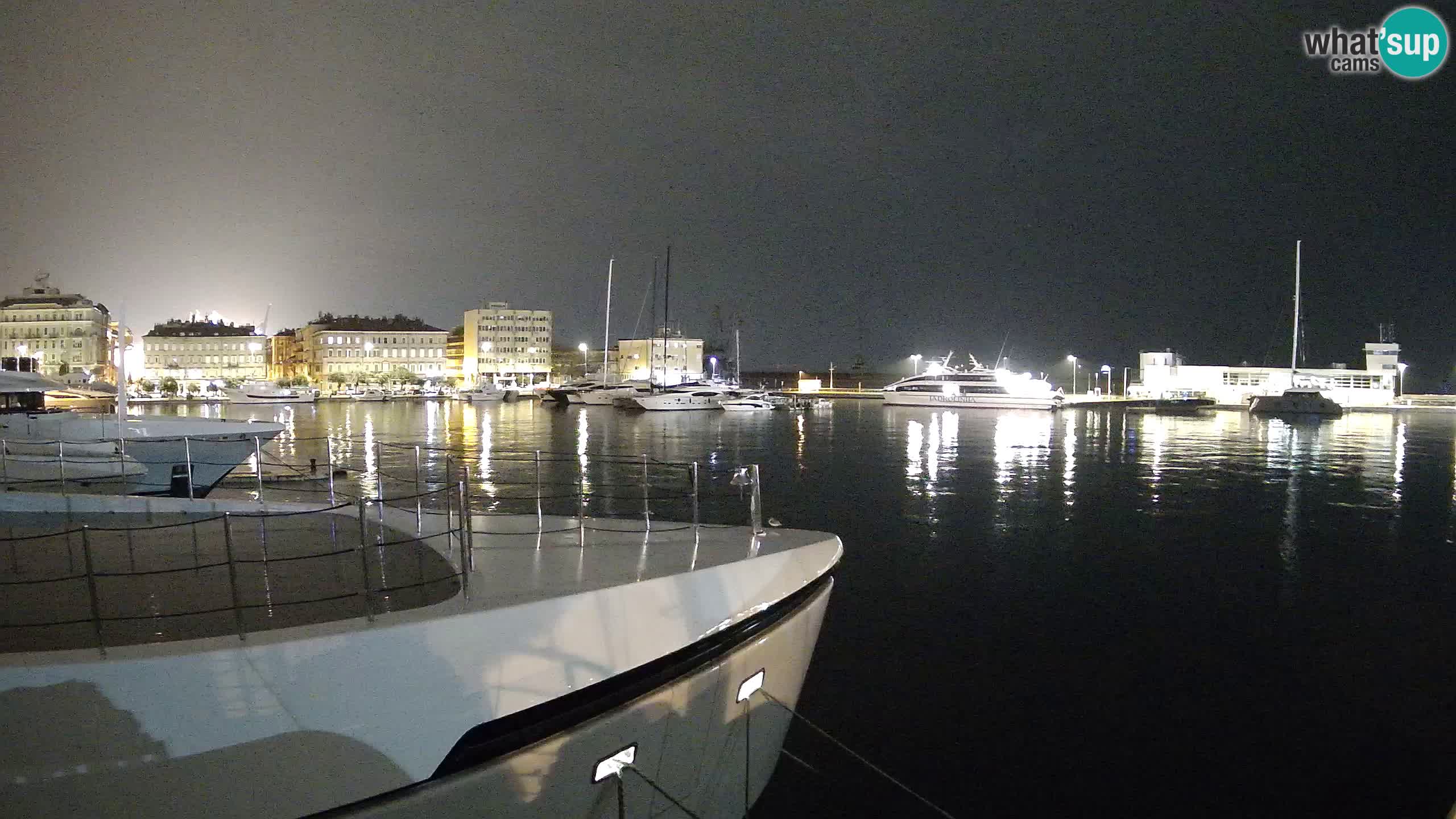 Rijeka – Botel Marina webcam en direct