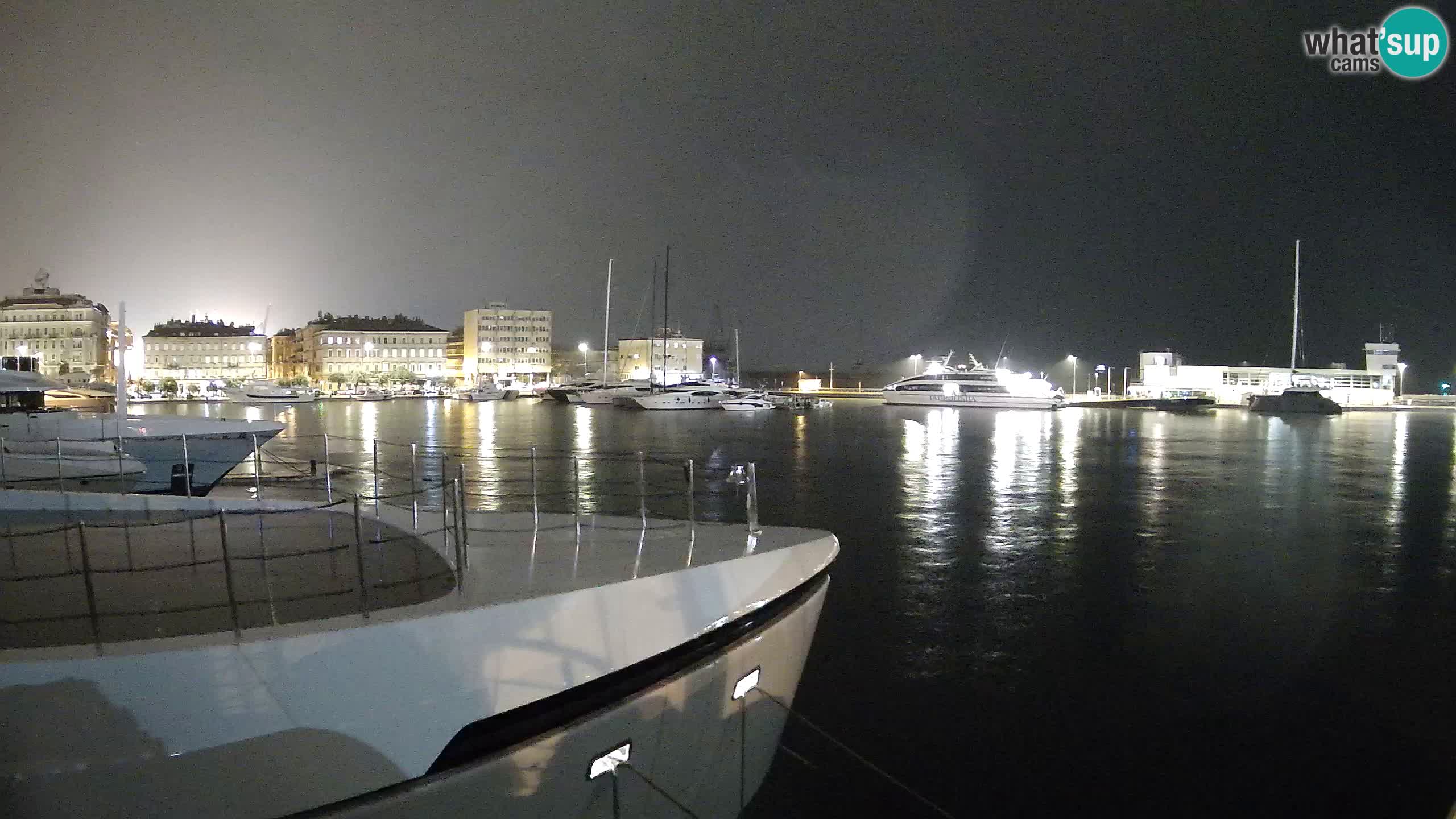 Reka – Botel Marina spletna kamera