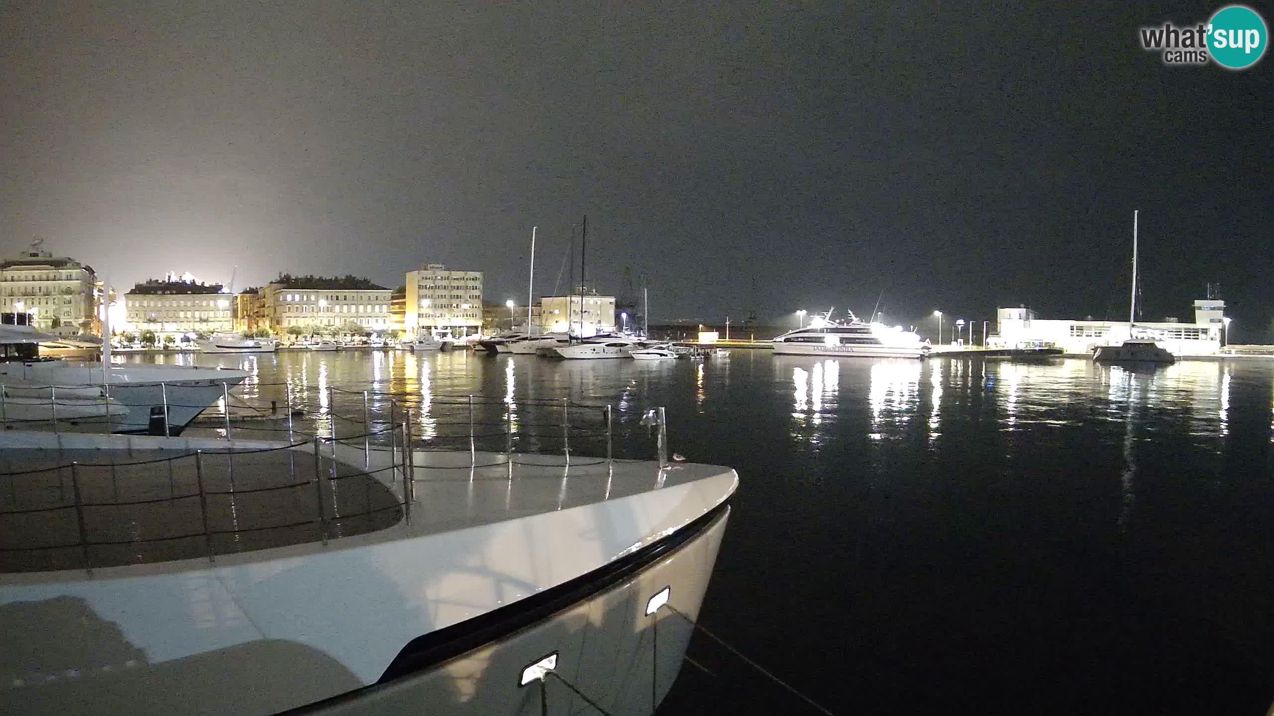 Rijeka – Botel Marina web kamera