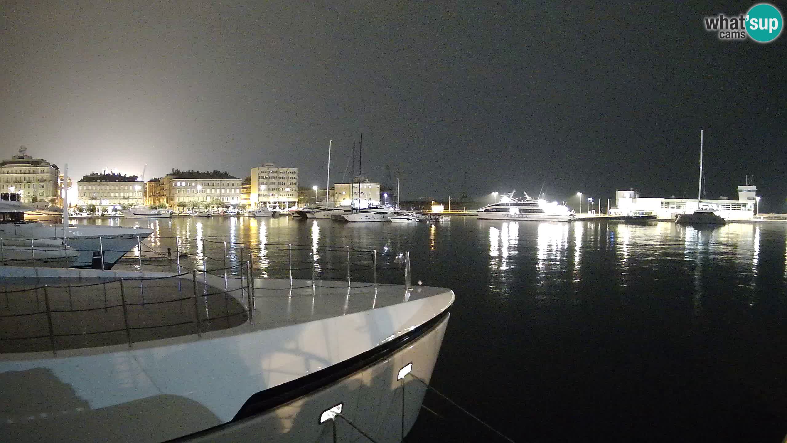 Rijeka – Botel Marina webcam en direct